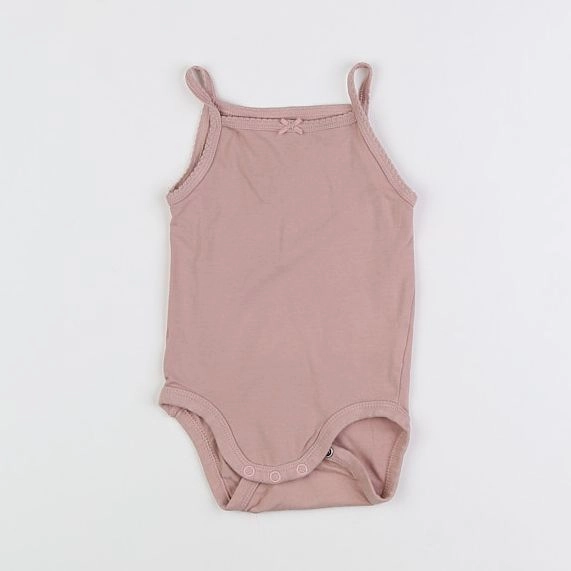 H&M - body rose - 3 mois