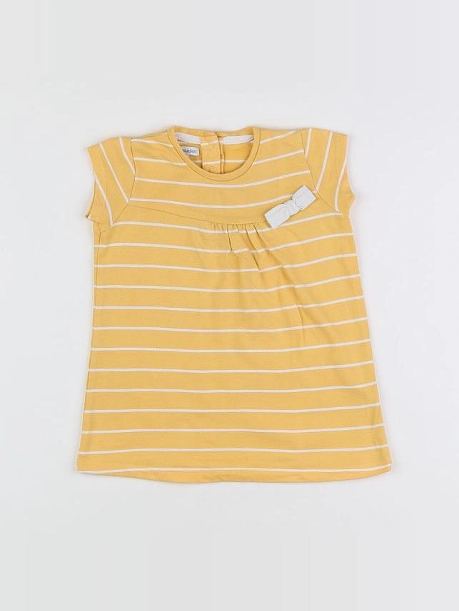 Vertbaudet - robe jaune - 2 ans