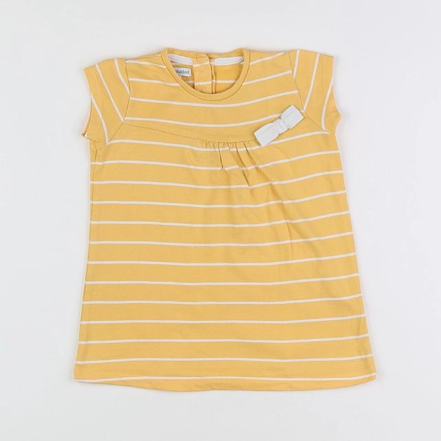 Vertbaudet - robe jaune - 2 ans