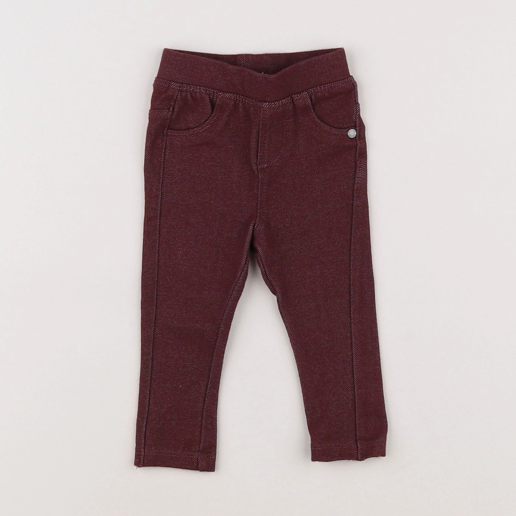 Vertbaudet - pantalon violet - 3 mois