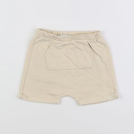 Vertbaudet - short beige - 9 mois