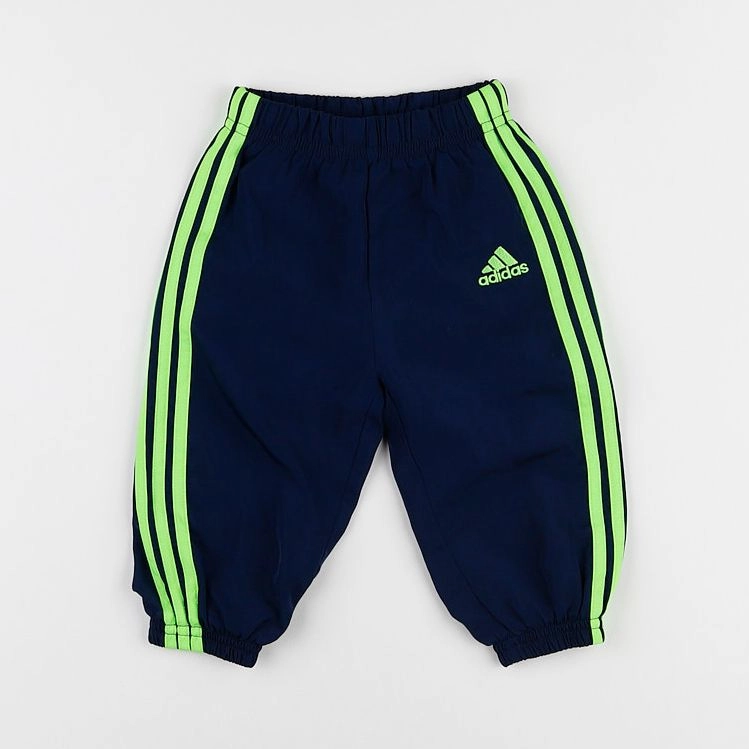 Adidas - jogging bleu - 6/9 mois