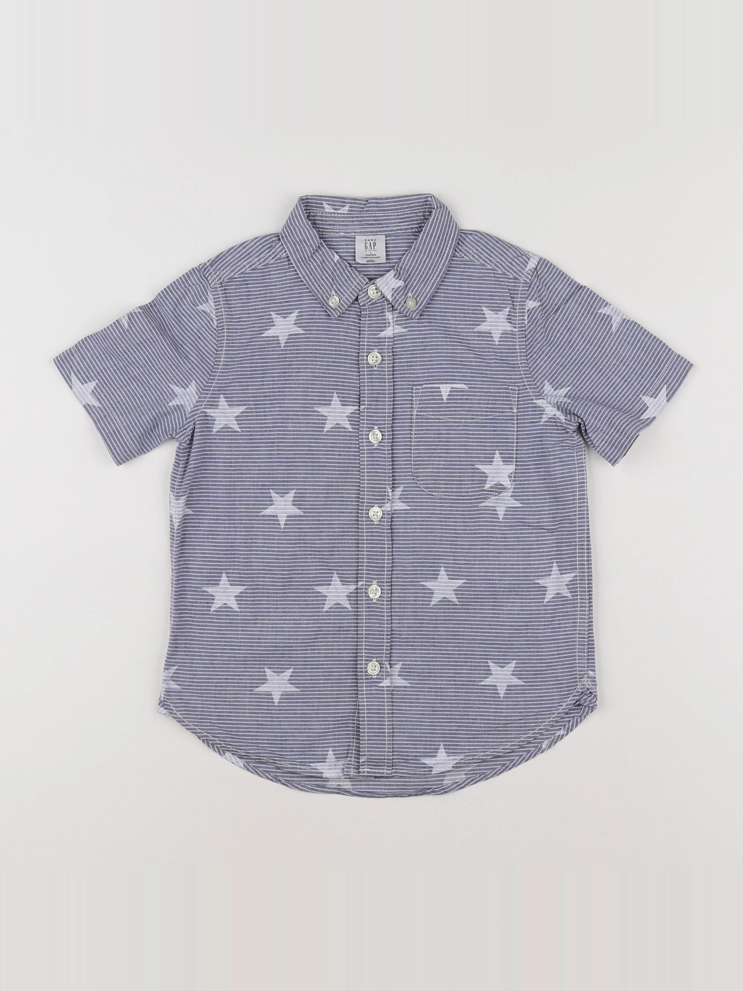 GAP - chemise gris - 4 ans