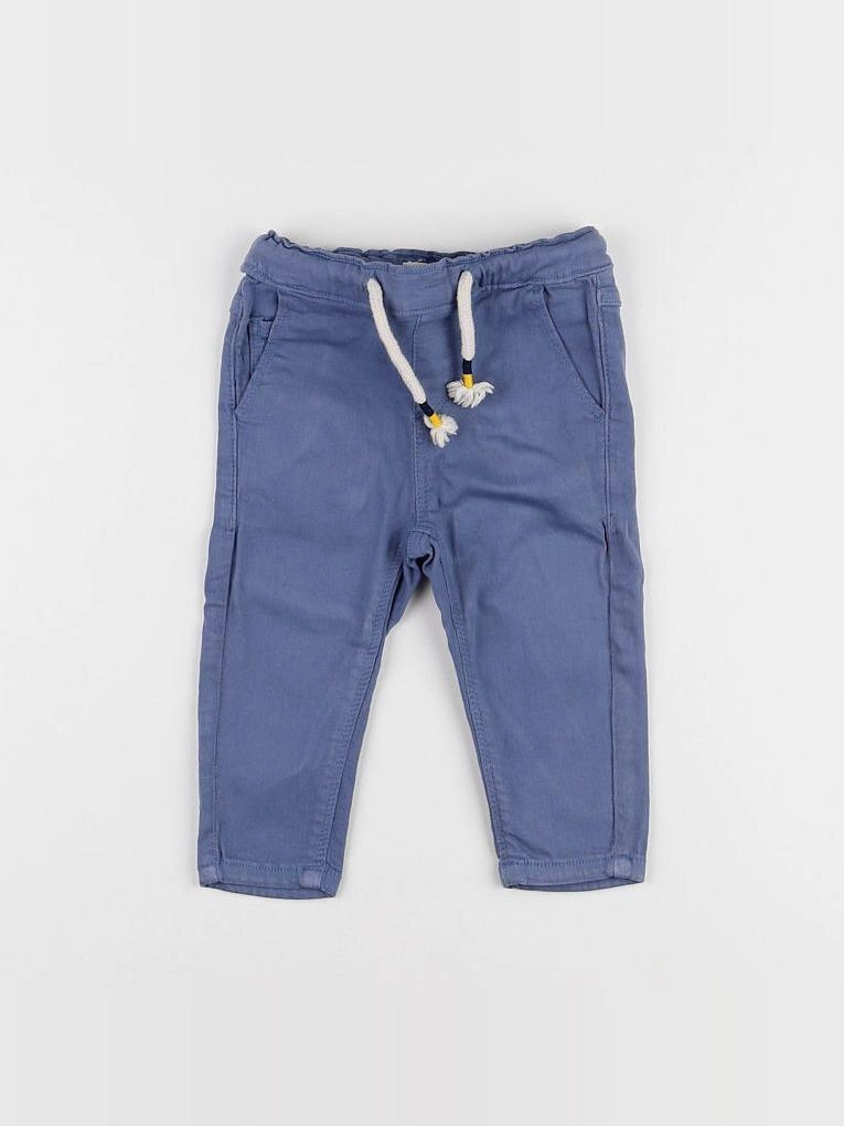 Eden & Victor - pantalon bleu - 12 mois