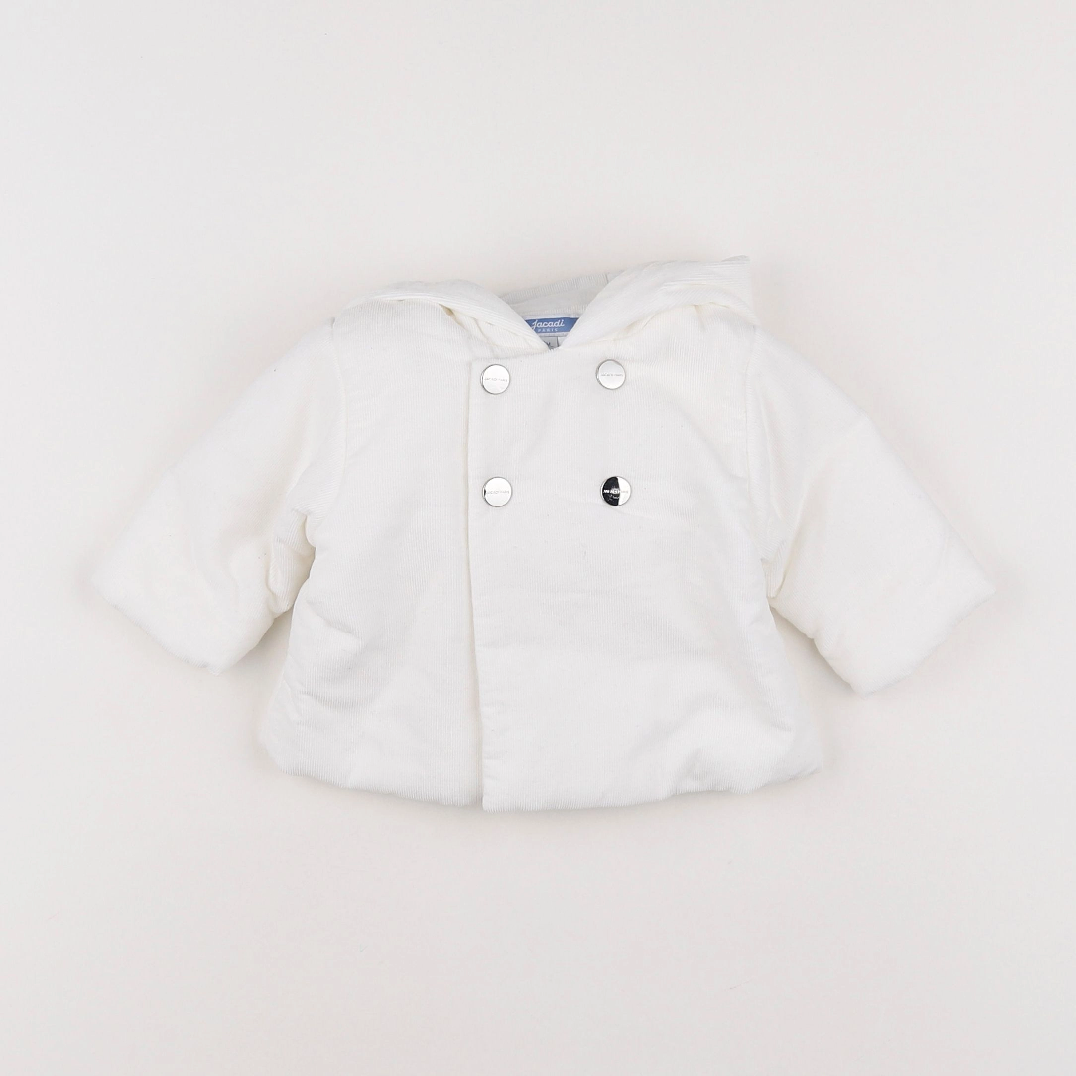 Jacadi - manteau blanc - 3 mois