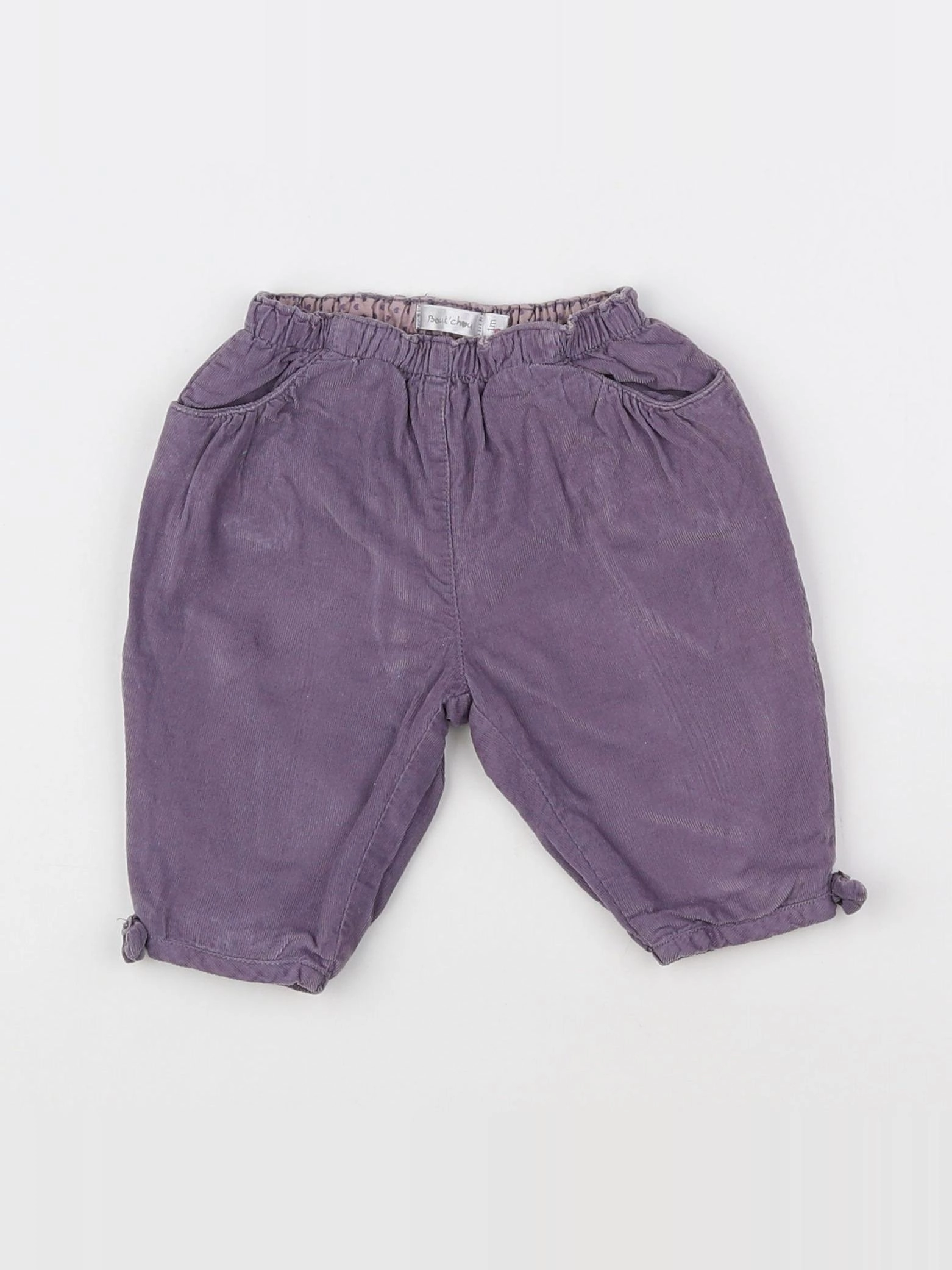 Boutchou - pantalon violet - 1 mois