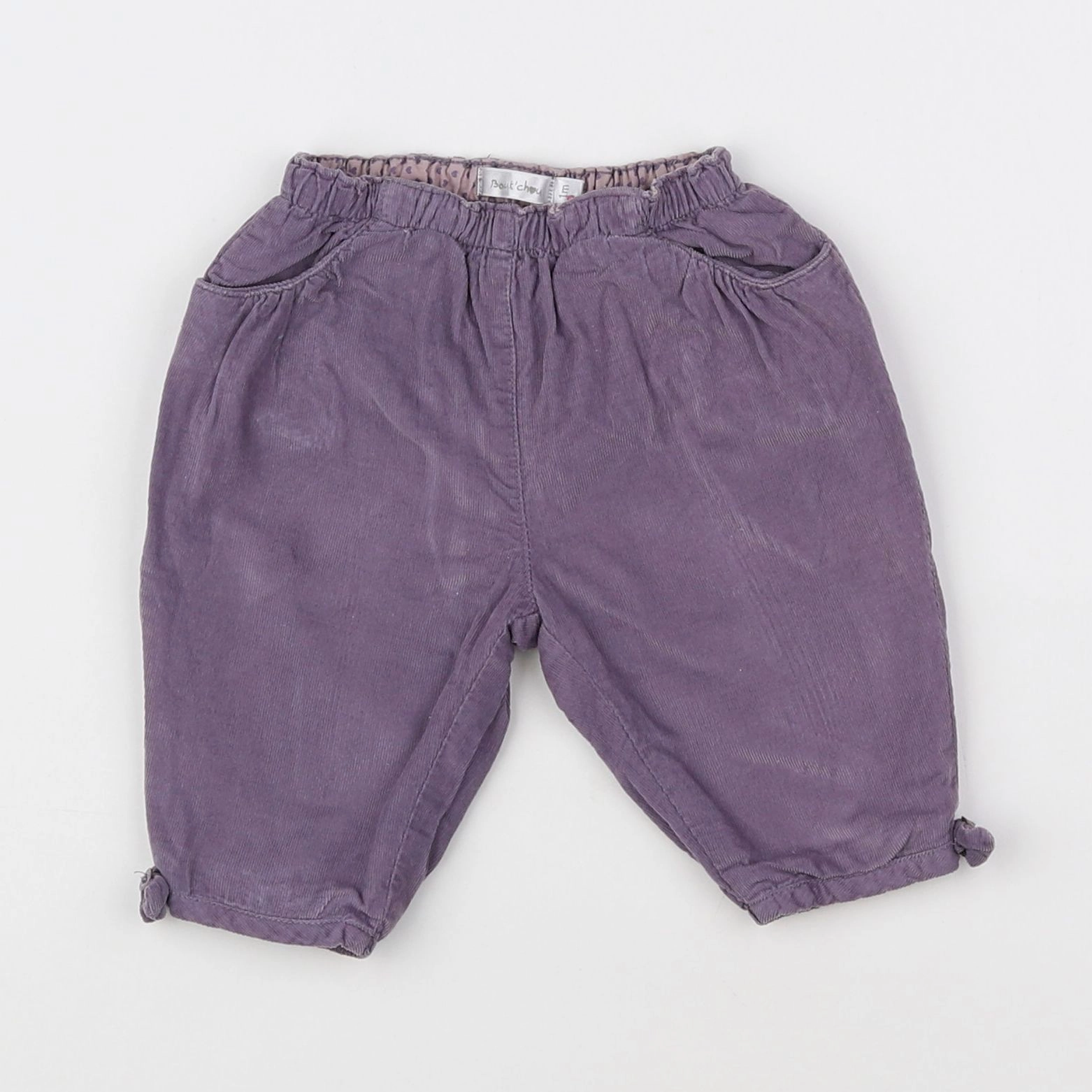 Boutchou - pantalon violet - 1 mois