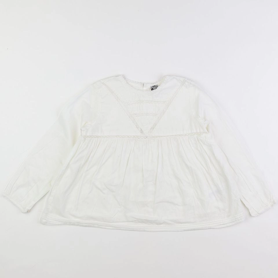 Bonton - blouse blanc - 8 ans