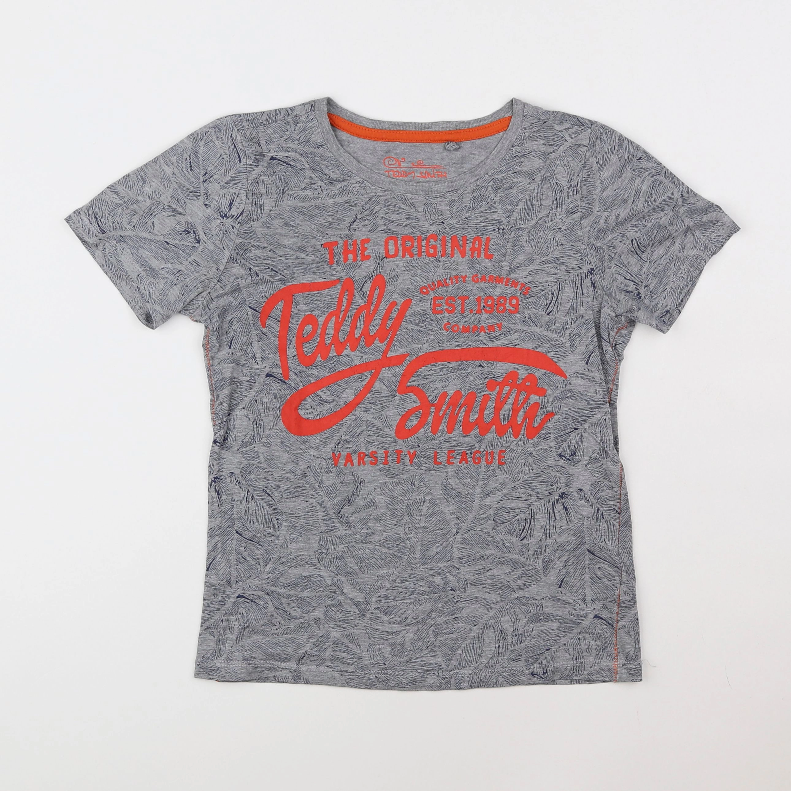 Teddy Smith - tee-shirt gris - 8 ans