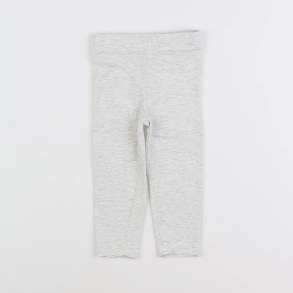 Susukoshi - legging gris - 6/12 mois