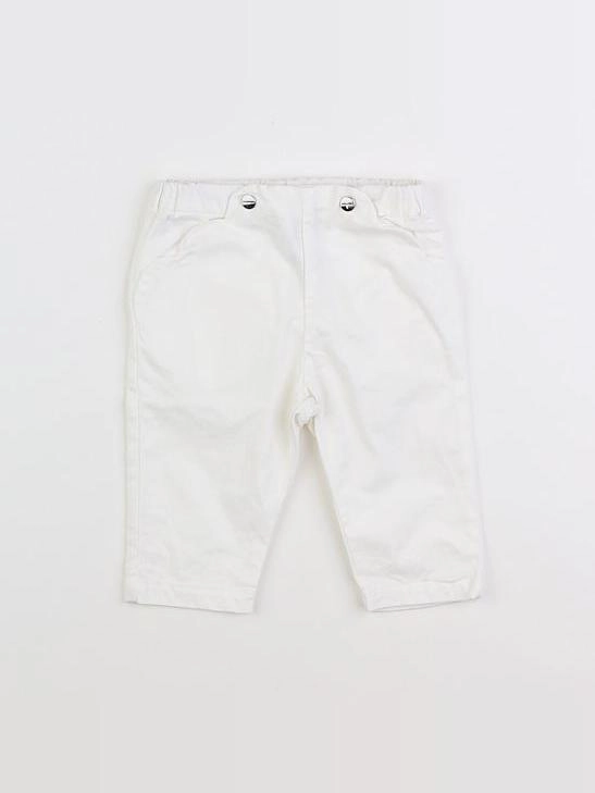 Jacadi - pantalon blanc - 6 mois