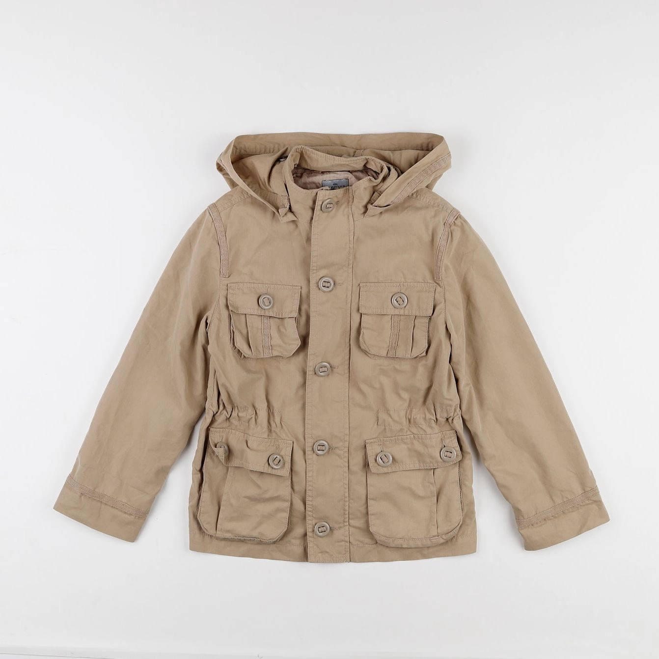 Cyrillus - veste beige - 8 ans