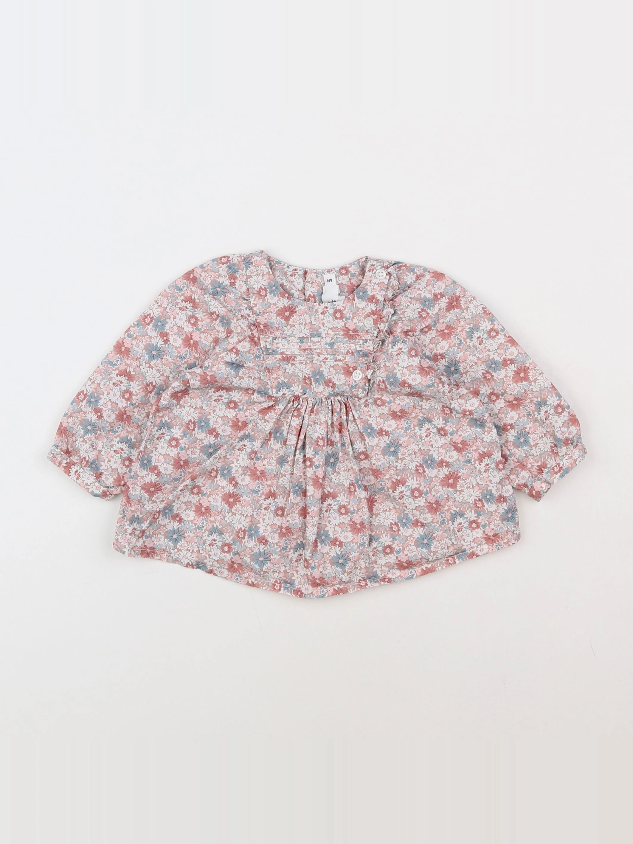 Bonpoint - blouse rose - 6 mois