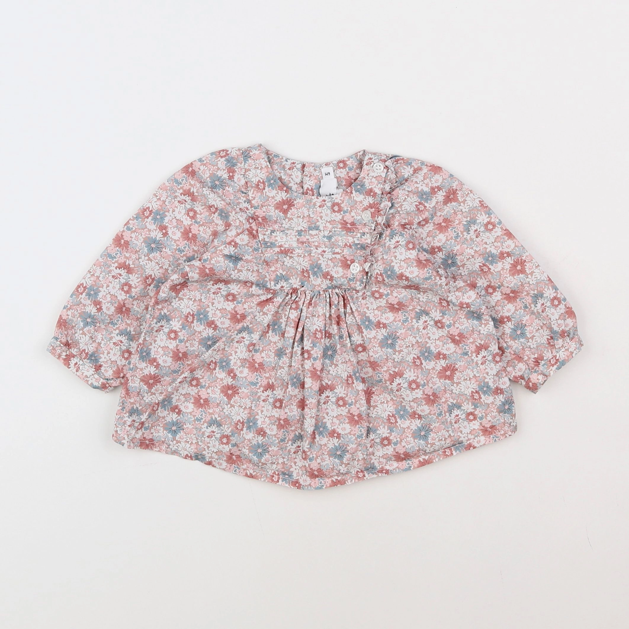 Bonpoint - blouse rose - 6 mois