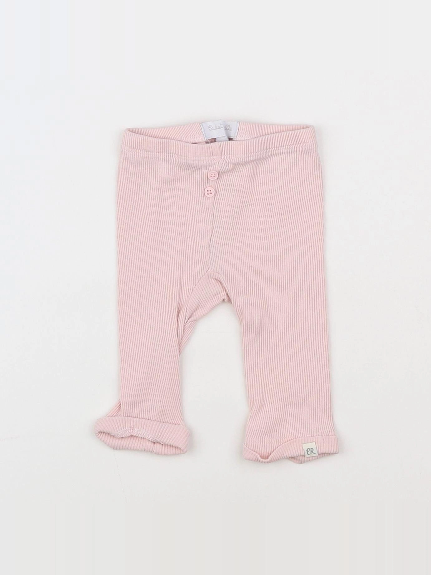 Cadet Rousselle - legging rose - 3 mois