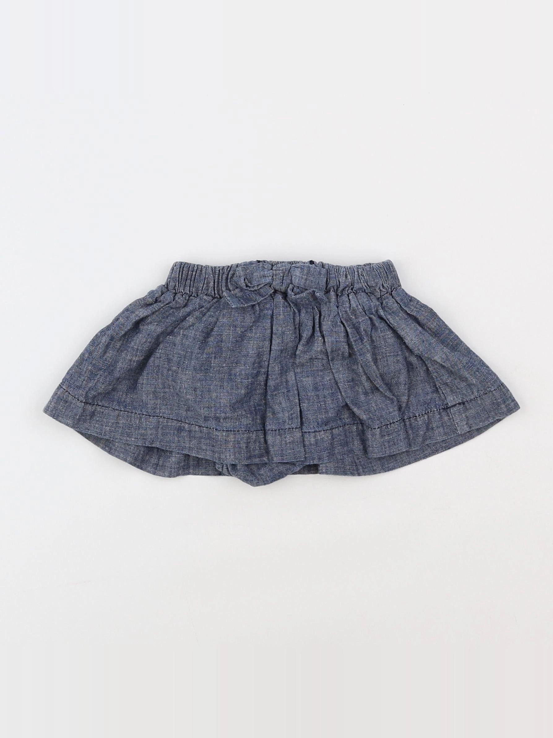 GAP - jupe bleu - 3/6 mois