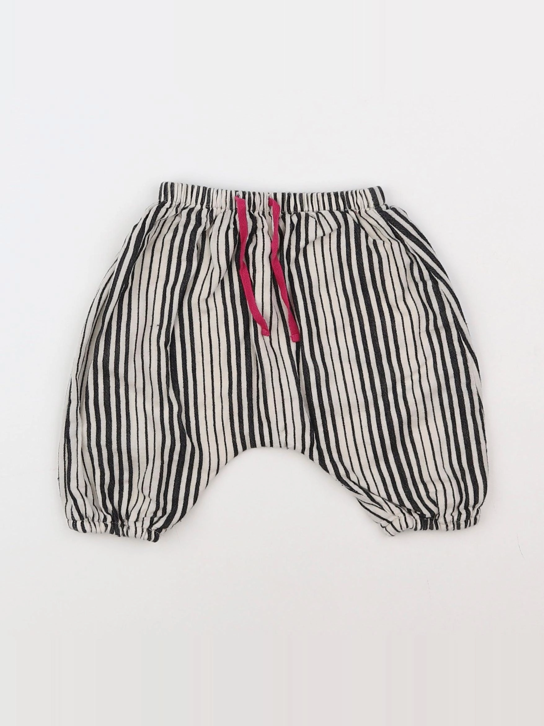Boutchou - pantalon marron - 6 mois
