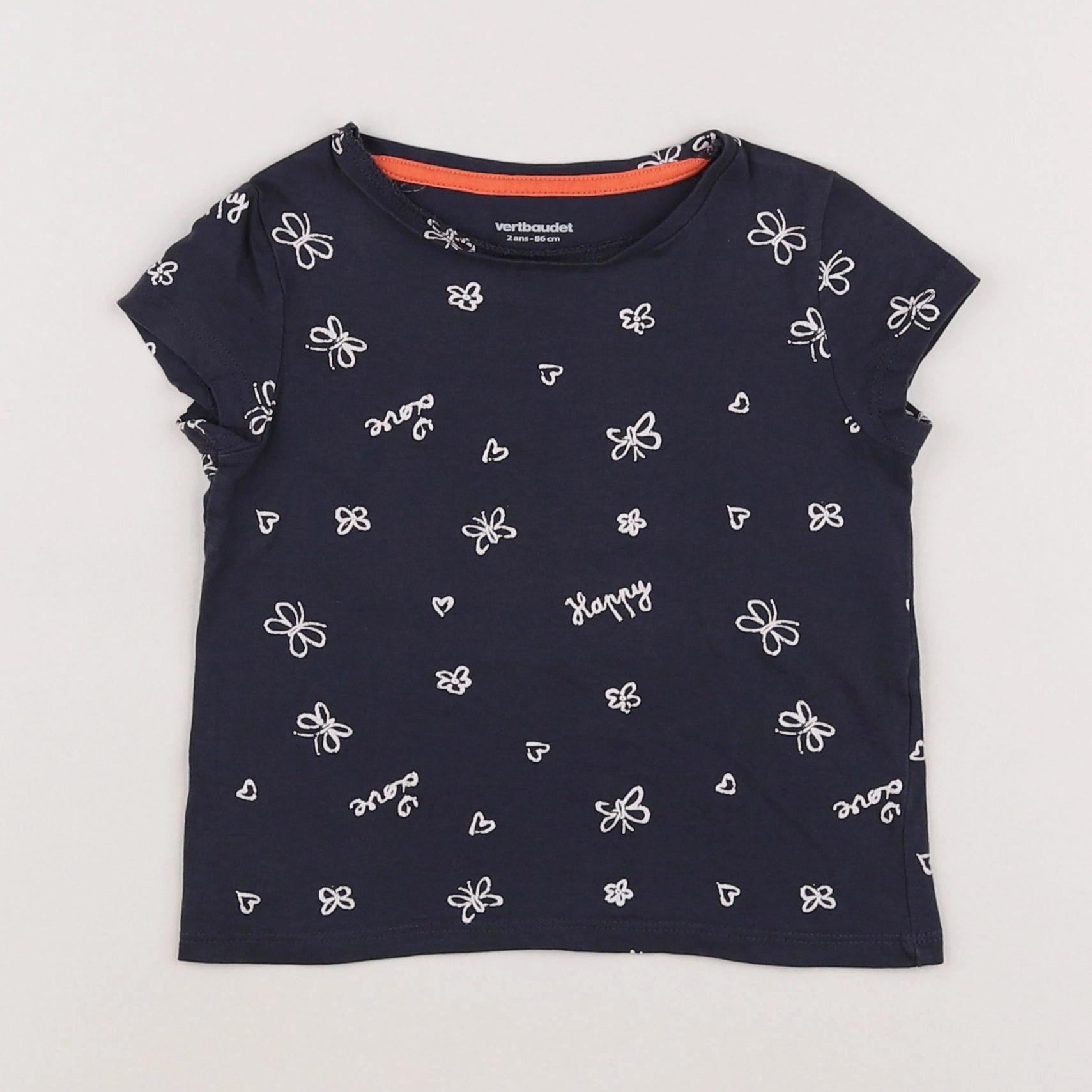 Vertbaudet - tee-shirt gris - 18 mois