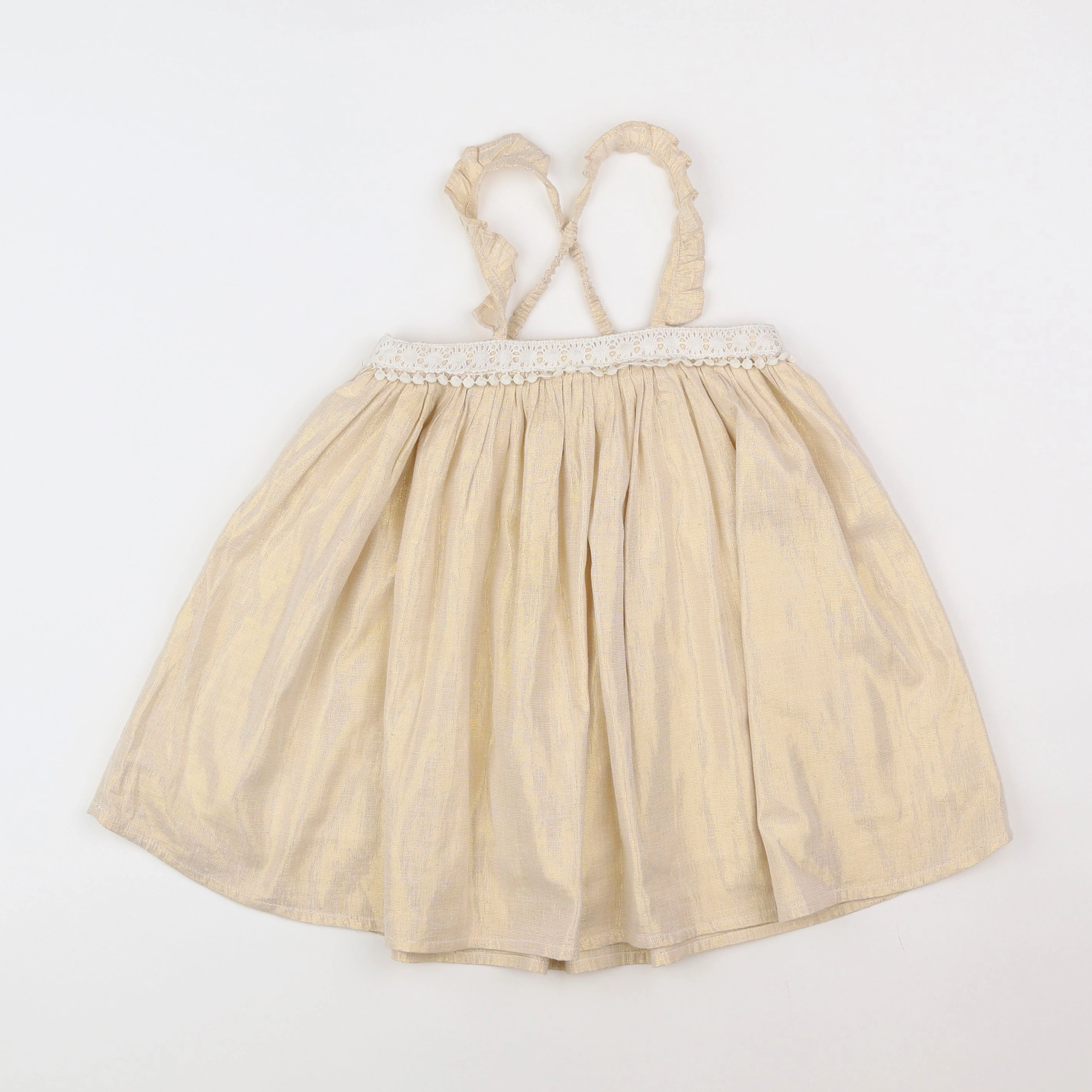 Louis Louise - blouse or - 4 ans