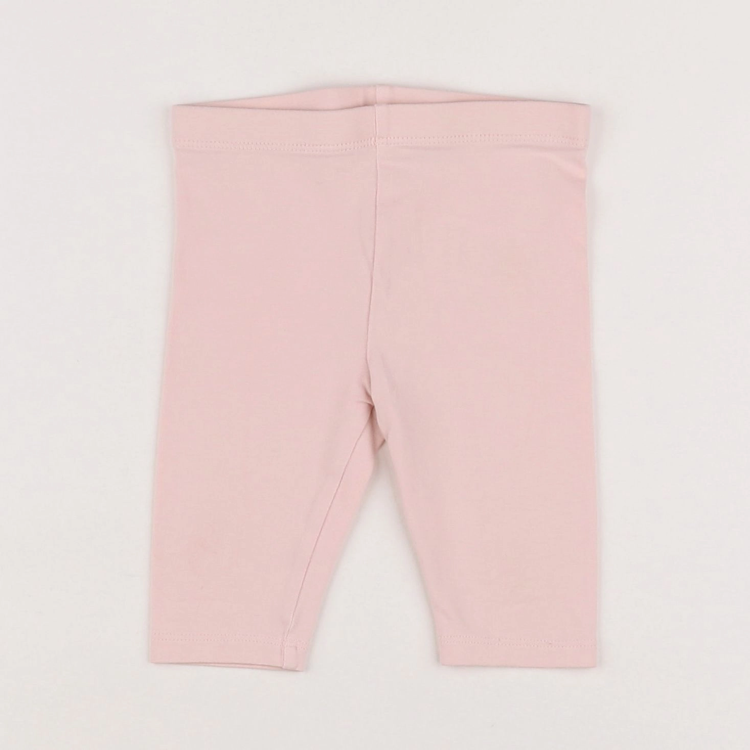 Vertbaudet - legging court rose - 12 mois