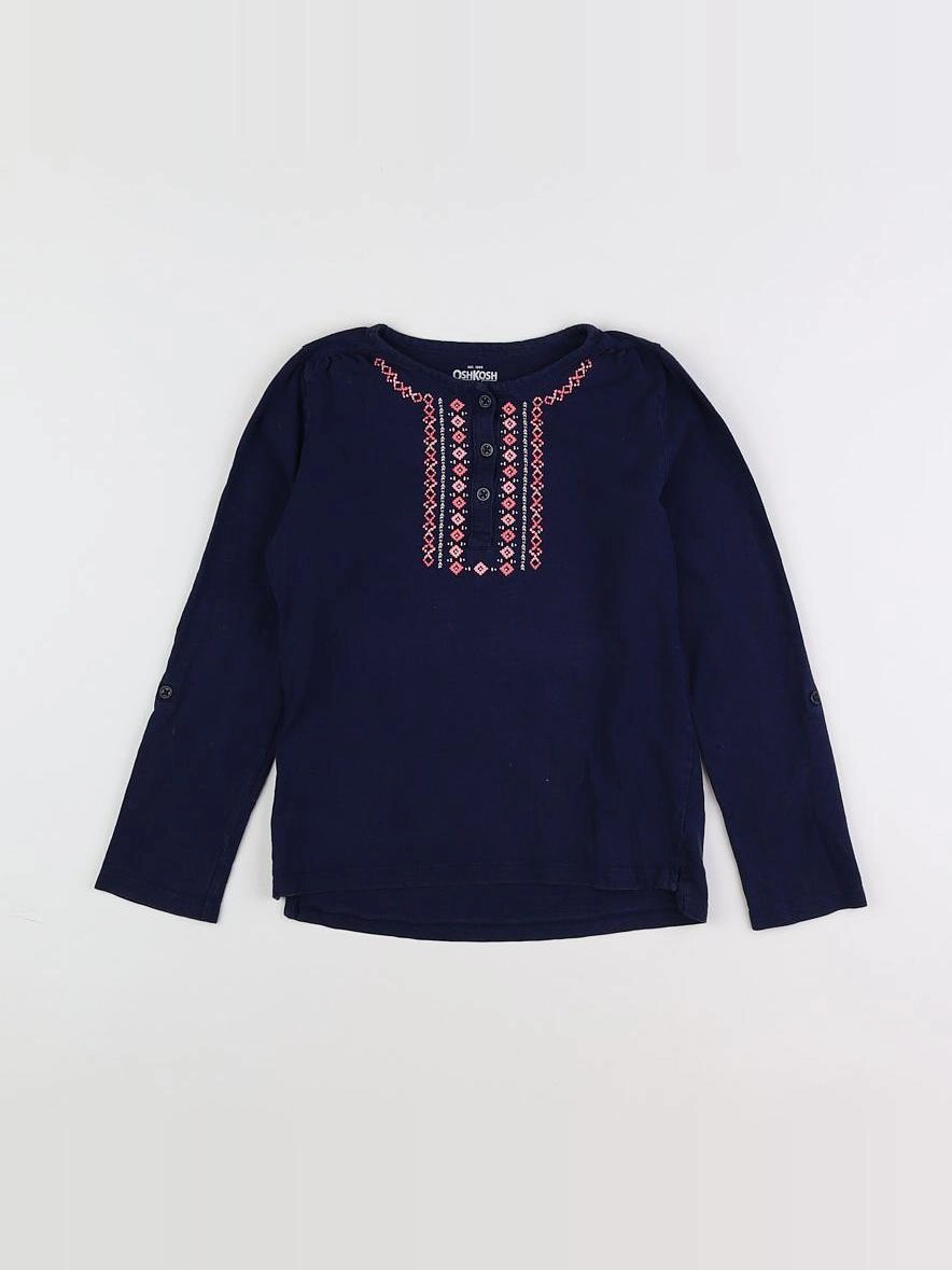 Oshkosh - tee-shirt bleu - 8 ans