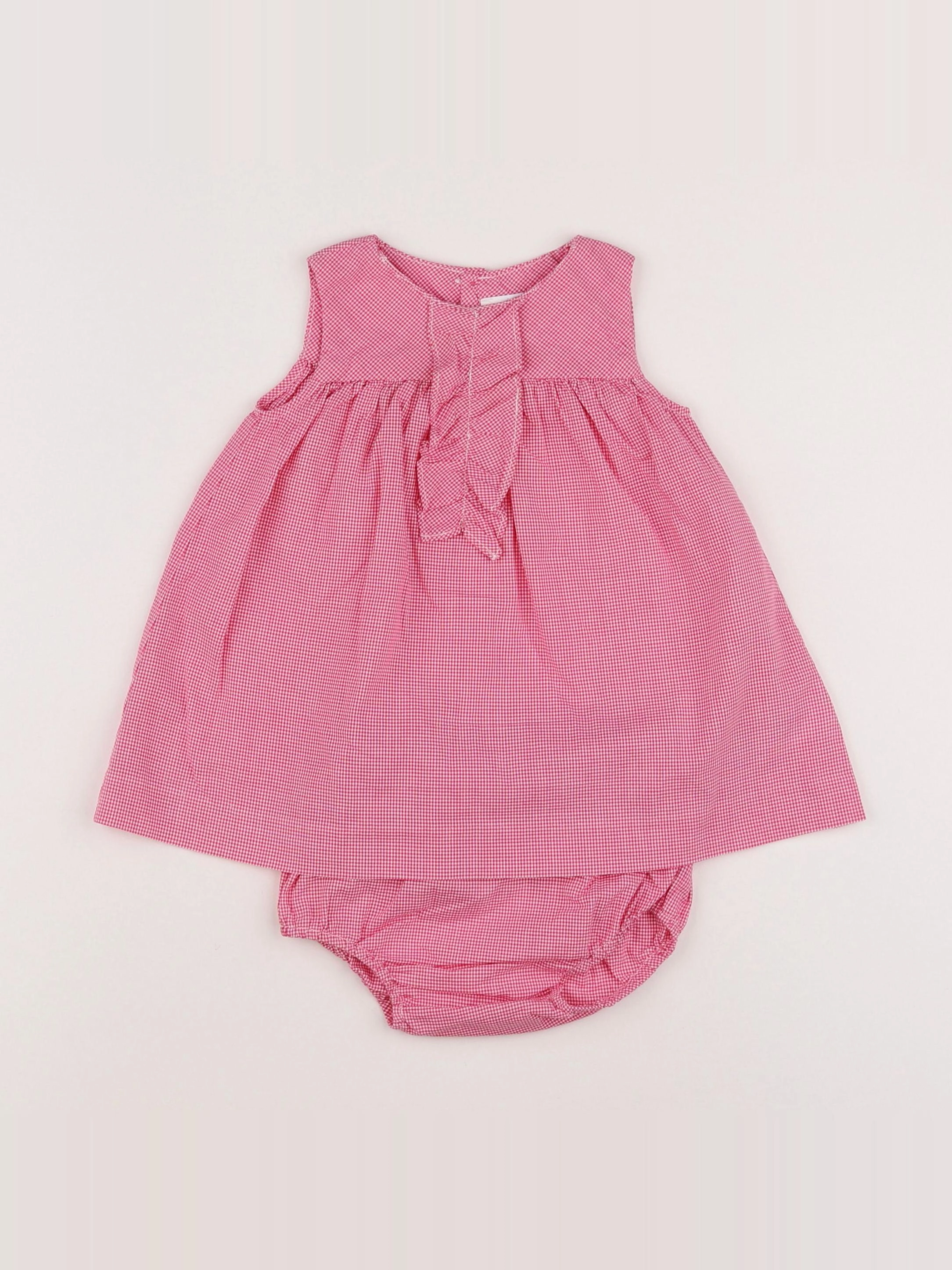 Jacadi - robe rose - 6 mois