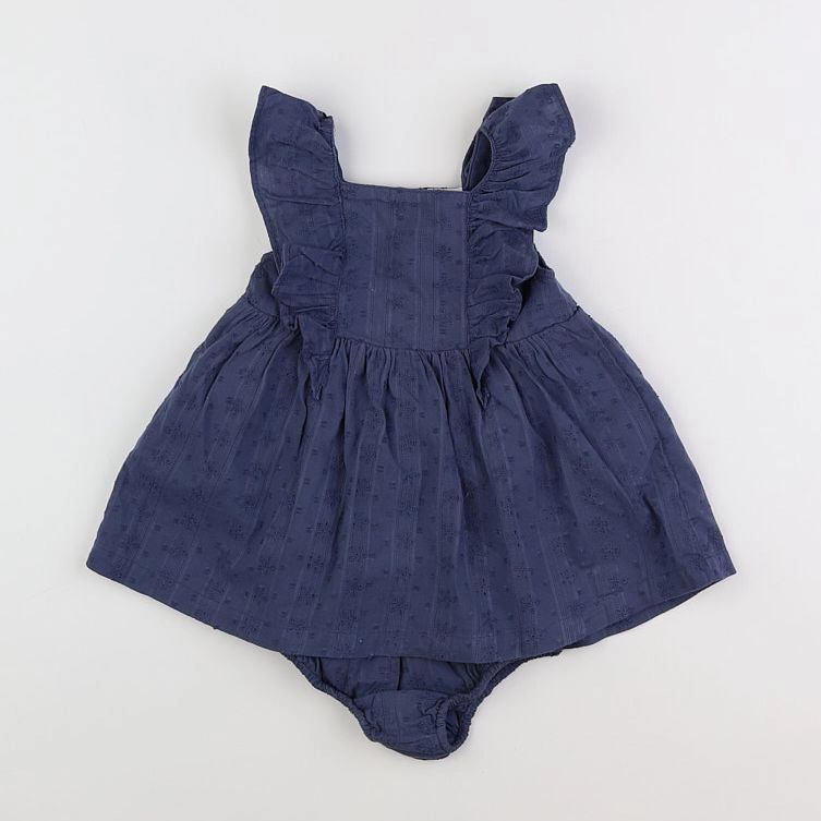 Tape à l'oeil - robe bleu - 12 mois