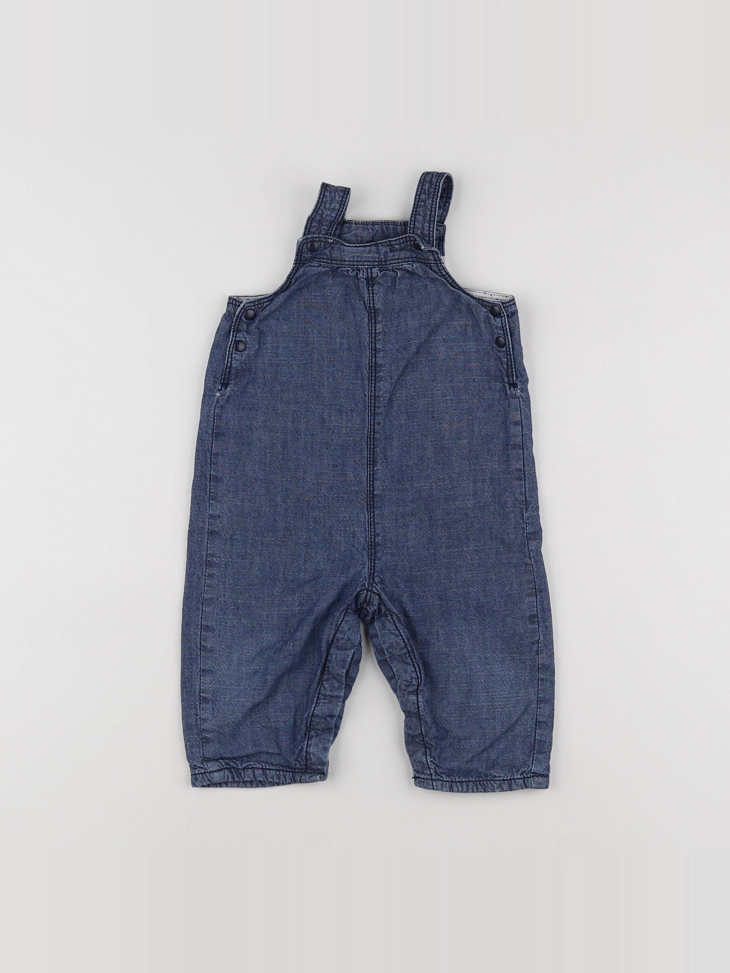 Boutchou - salopette bleu - 9 mois