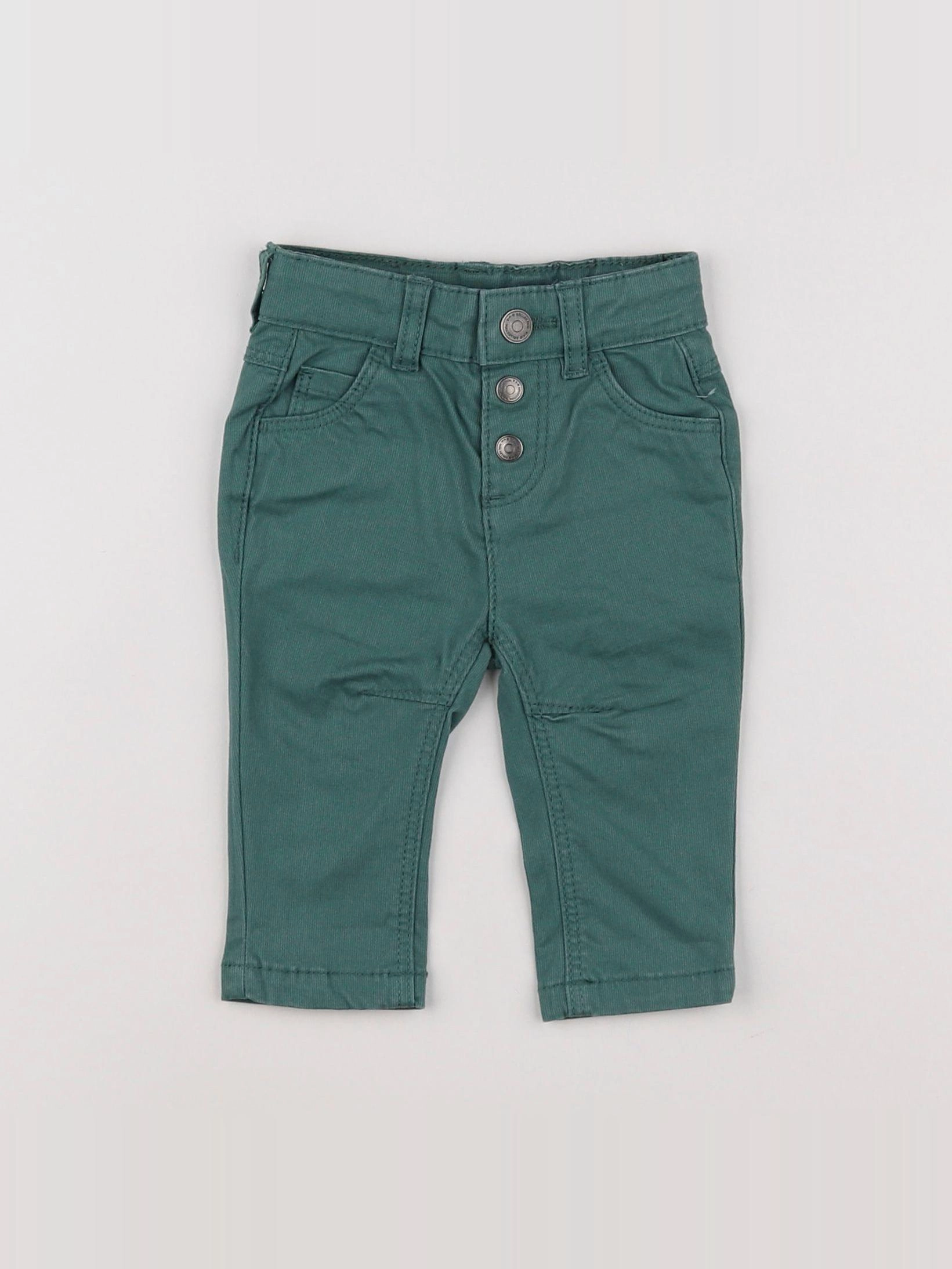 Tape à l'oeil - pantalon vert - 3 mois