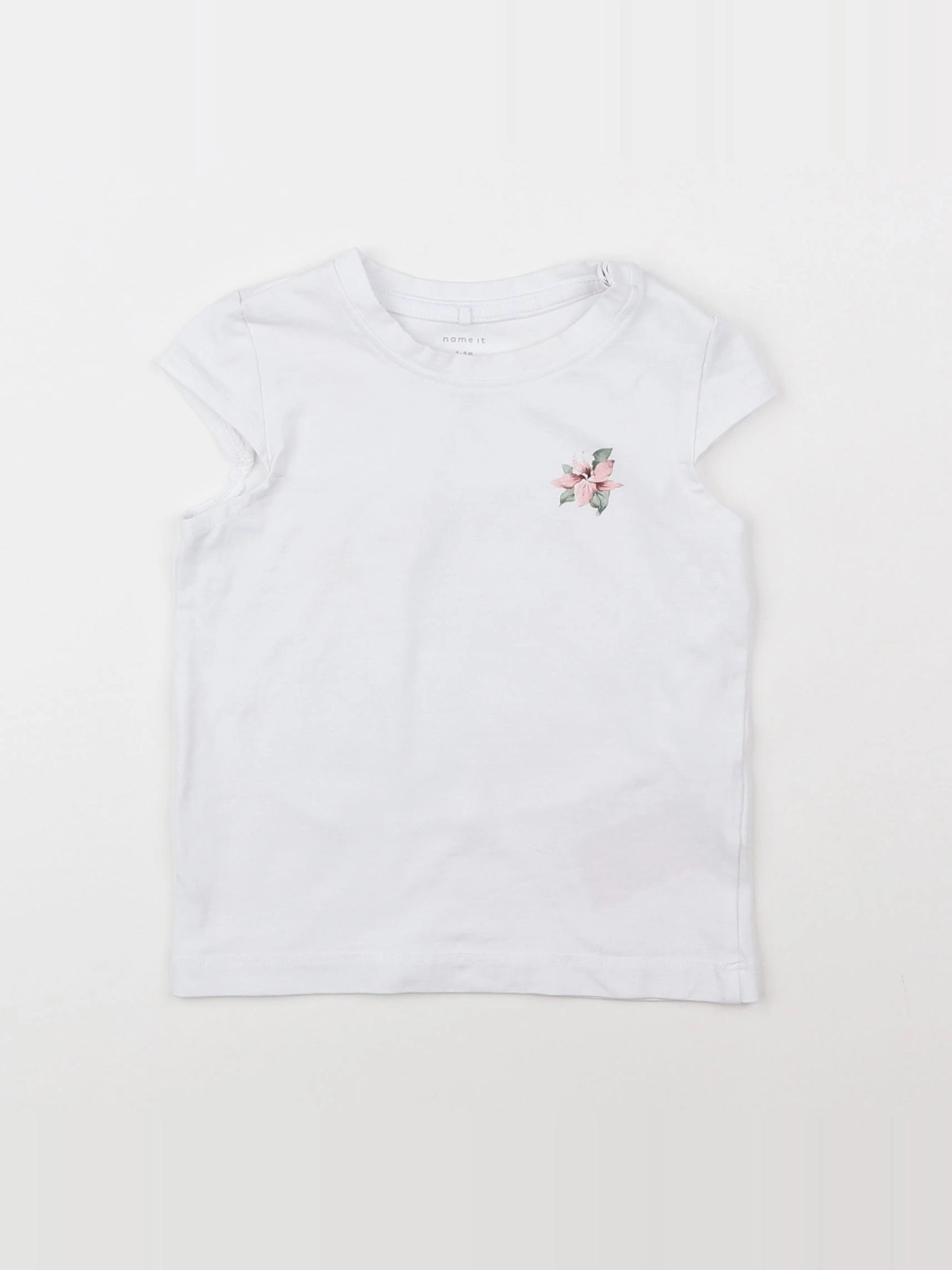 Name it - tee-shirt blanc - 6/9 mois