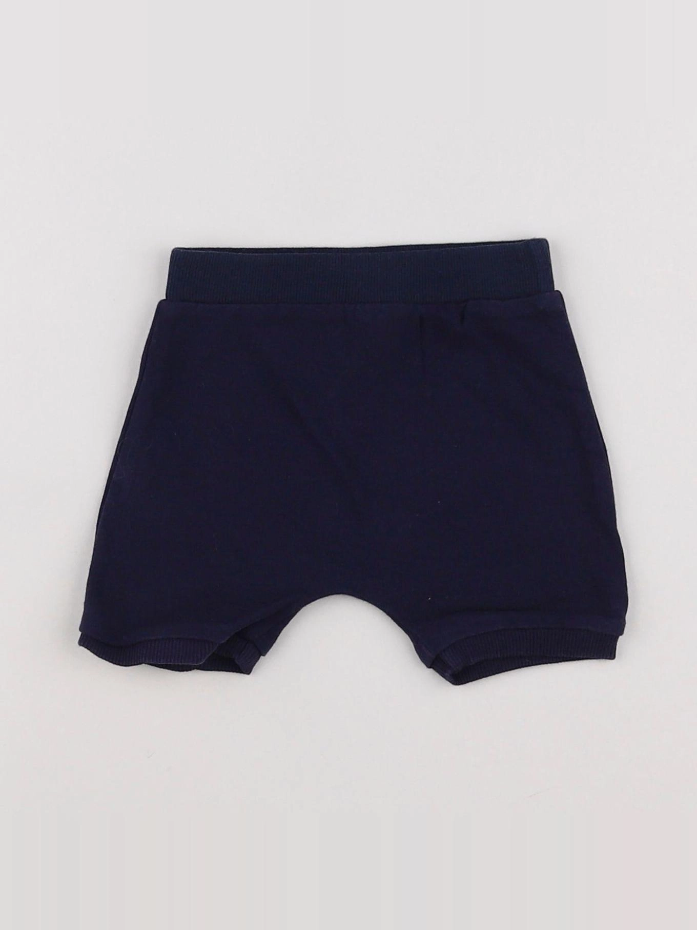 Absorba - short bleu - 12 mois