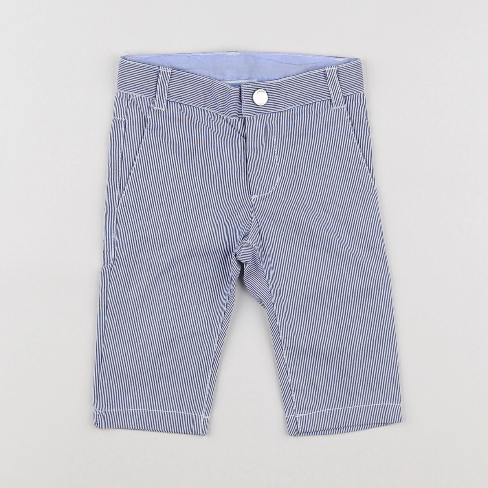 Jacadi - pantalon bleu - 6 mois