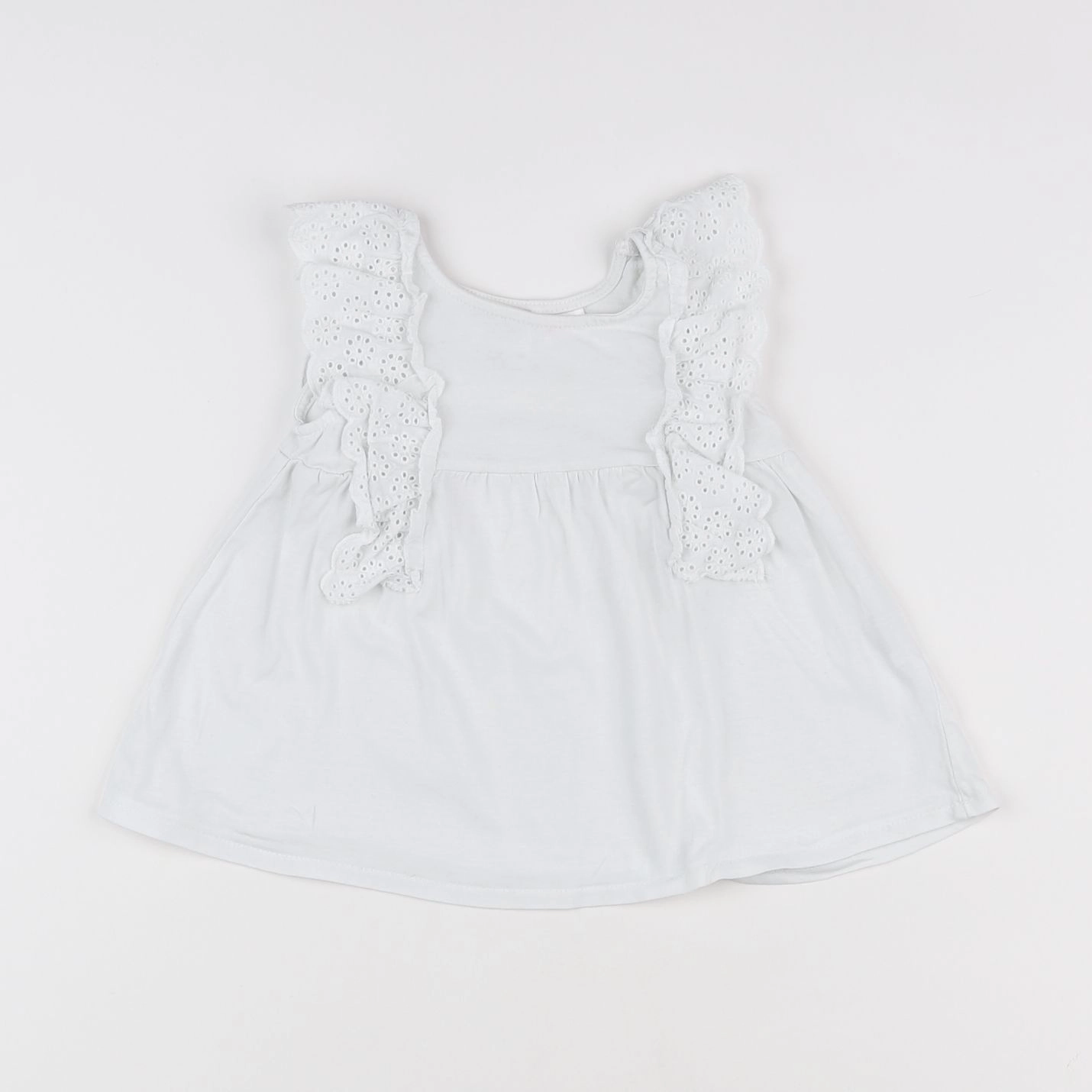 Zara - tee-shirt blanc - 9/12 mois