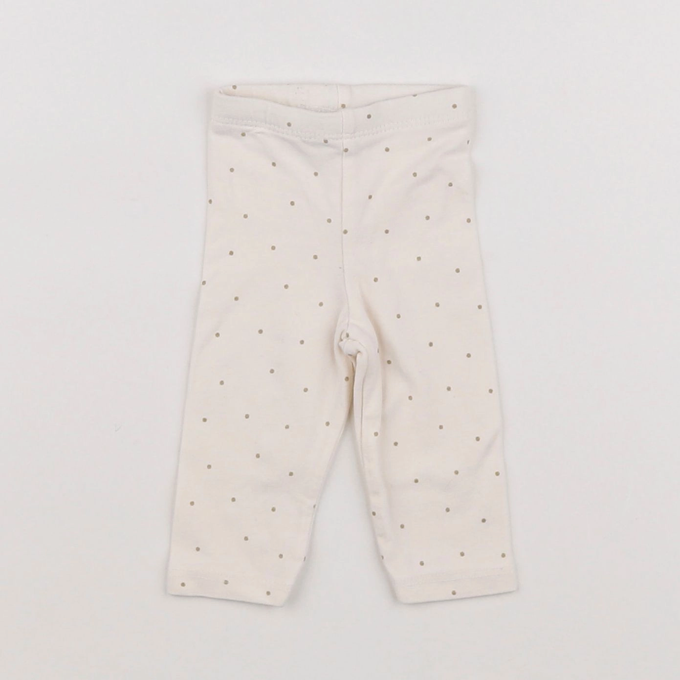 Tape à l'oeil - legging blanc - 3 mois