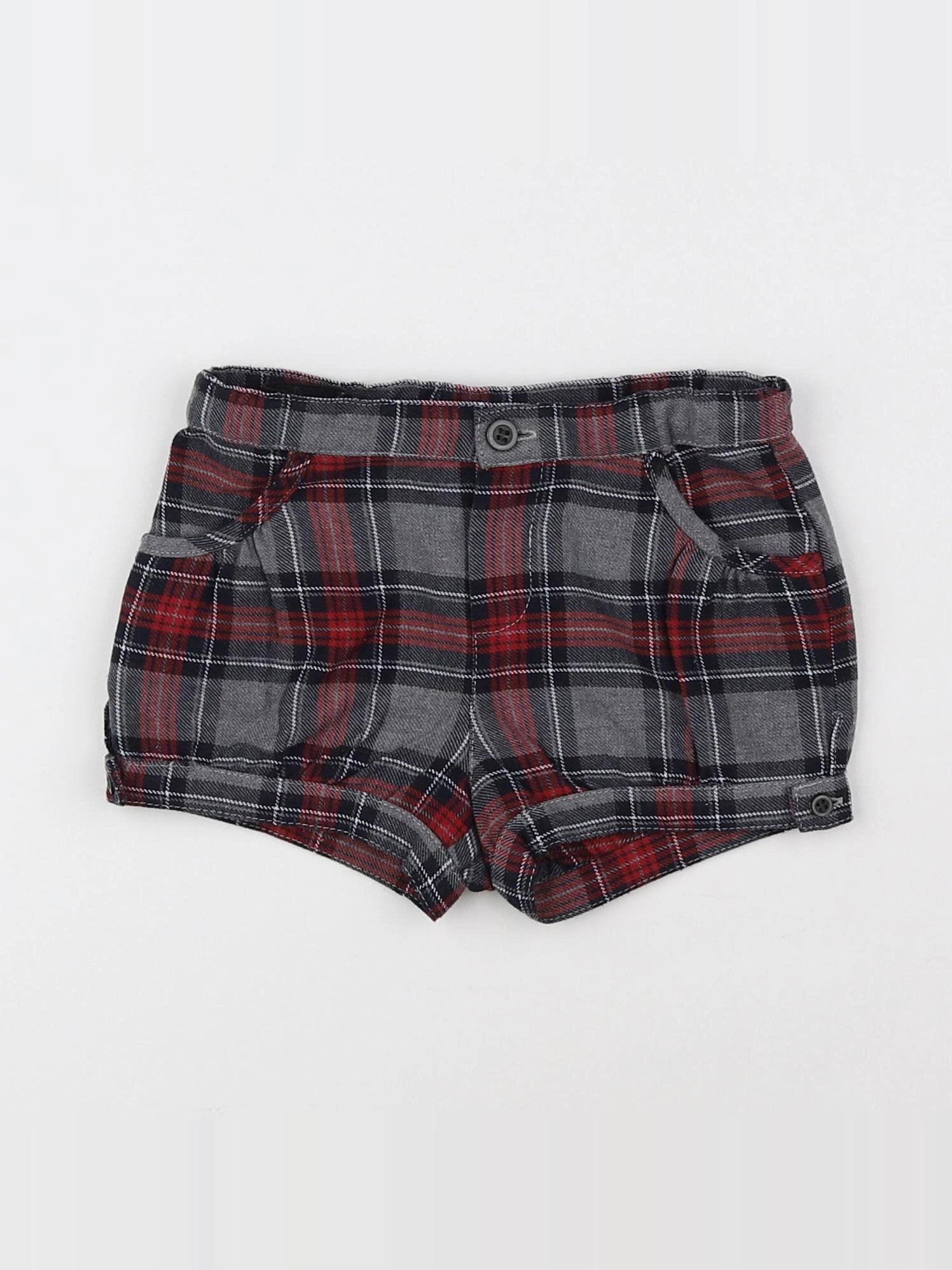 Boutchou - short gris - 18 mois