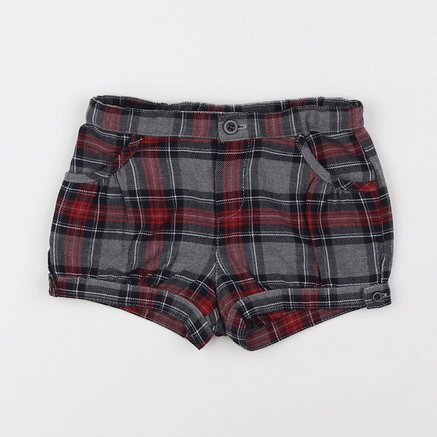 Boutchou - short gris - 18 mois