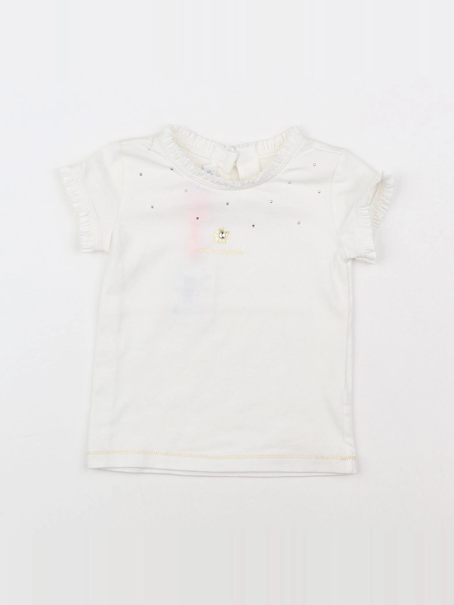 Absorba - tee-shirt blanc (état neuf) - 6 mois