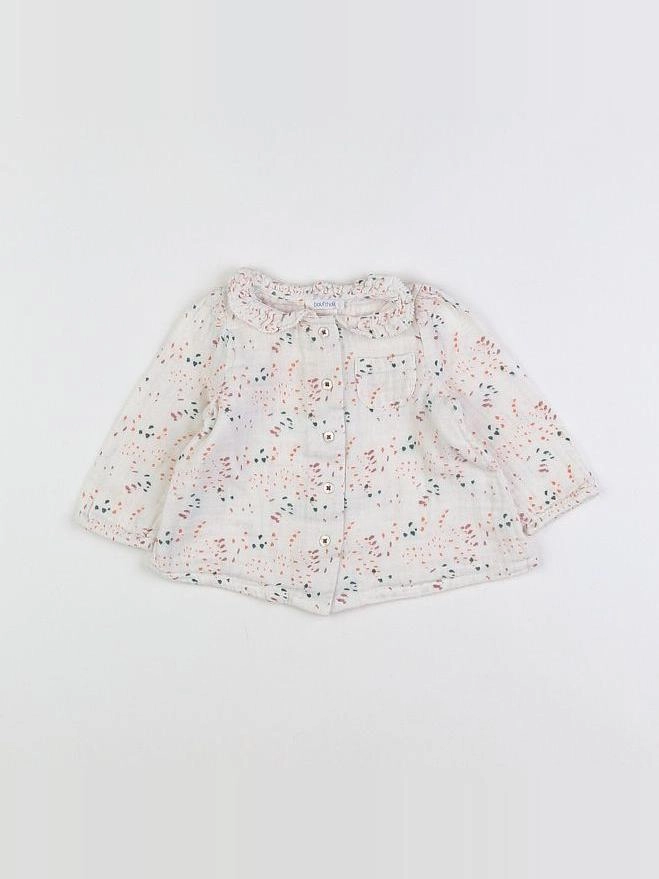 Boutchou - chemise multicolore - 6 mois