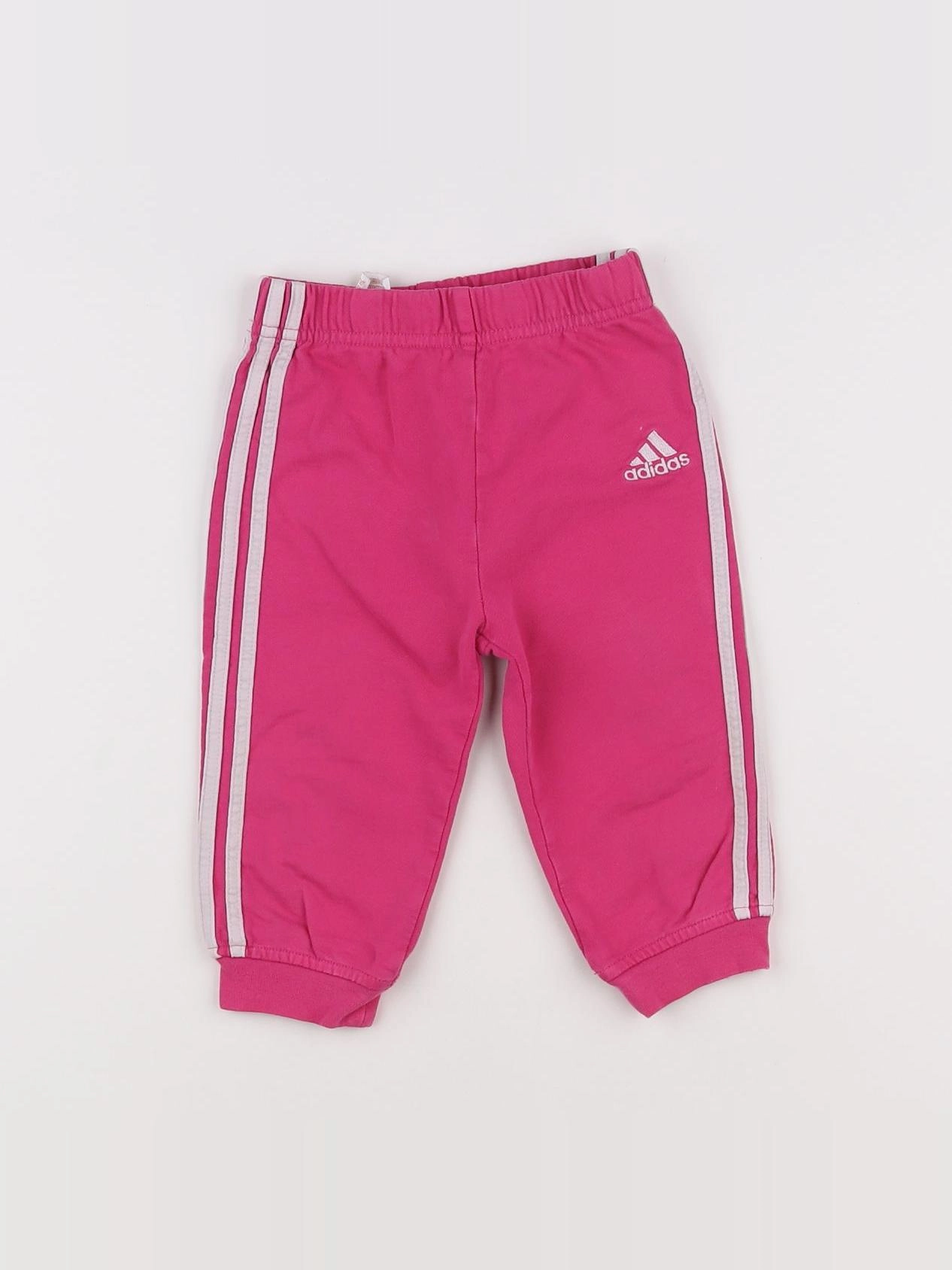 Adidas - jogging rose - 6/9 mois