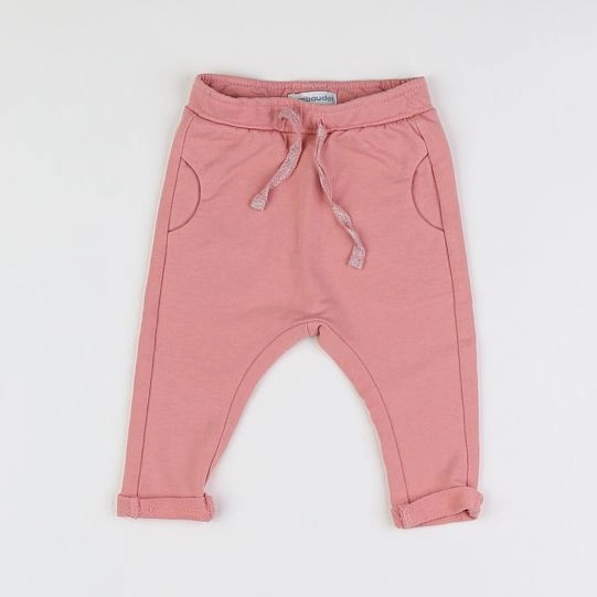 Vertbaudet - jogging rose - 3 mois