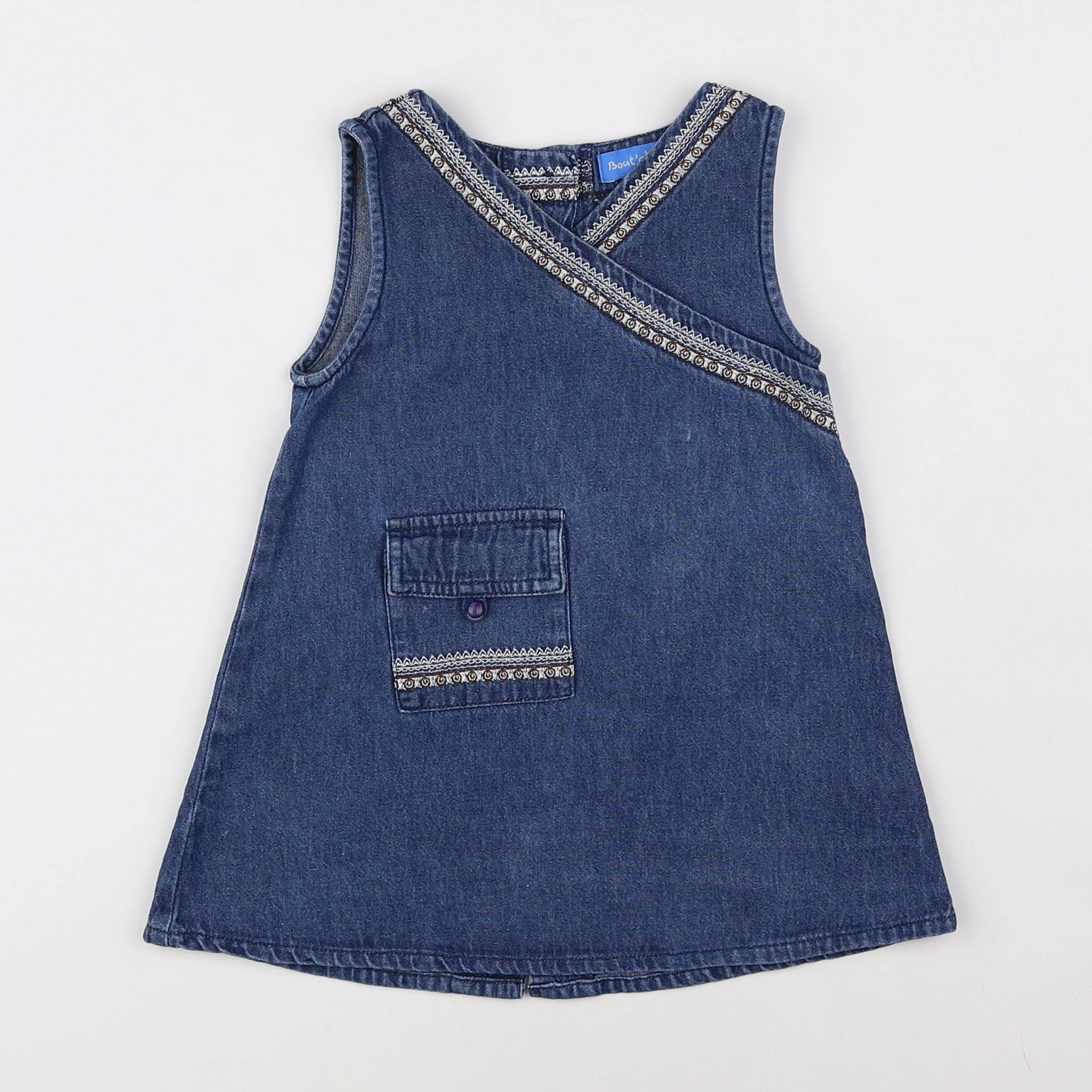 Boutchou - robe bleu - 18 mois