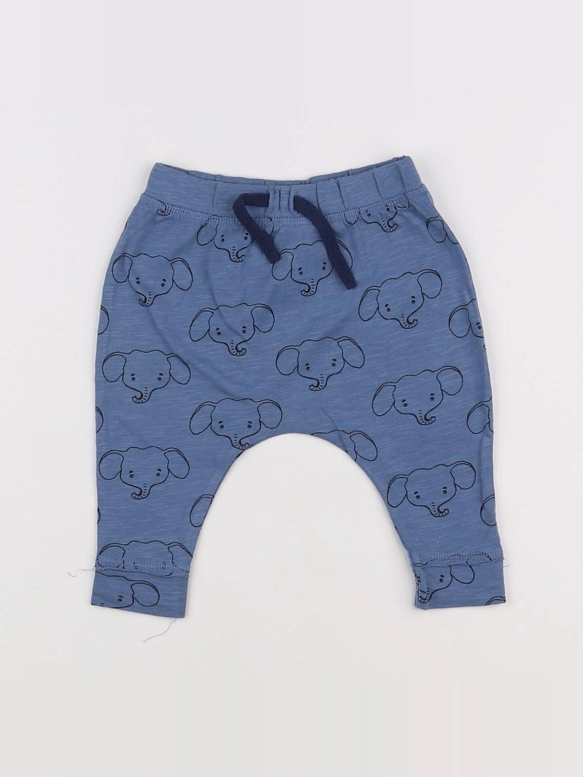 H&M - sarouel bleu - 3 mois