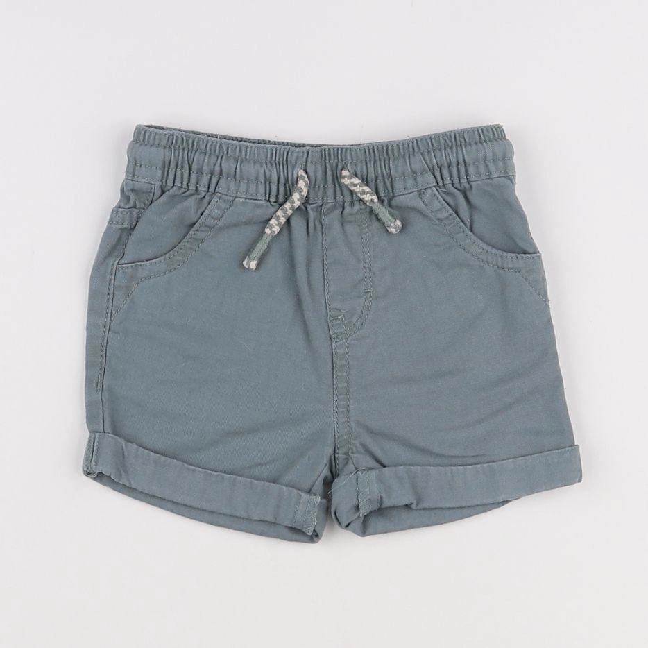 Vertbaudet - short vert - 12 mois