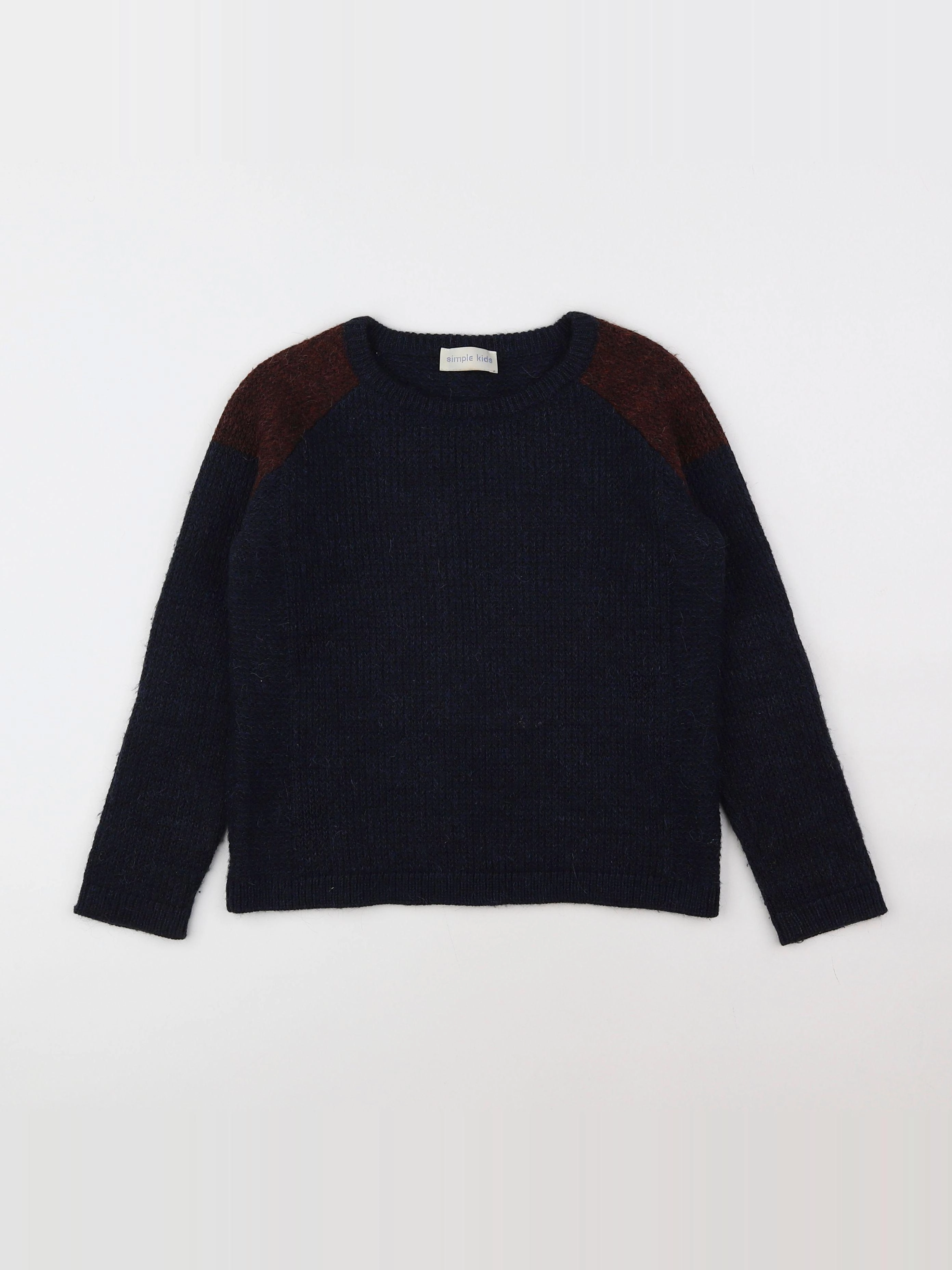 Simple Kids - pull bleu - 8 ans