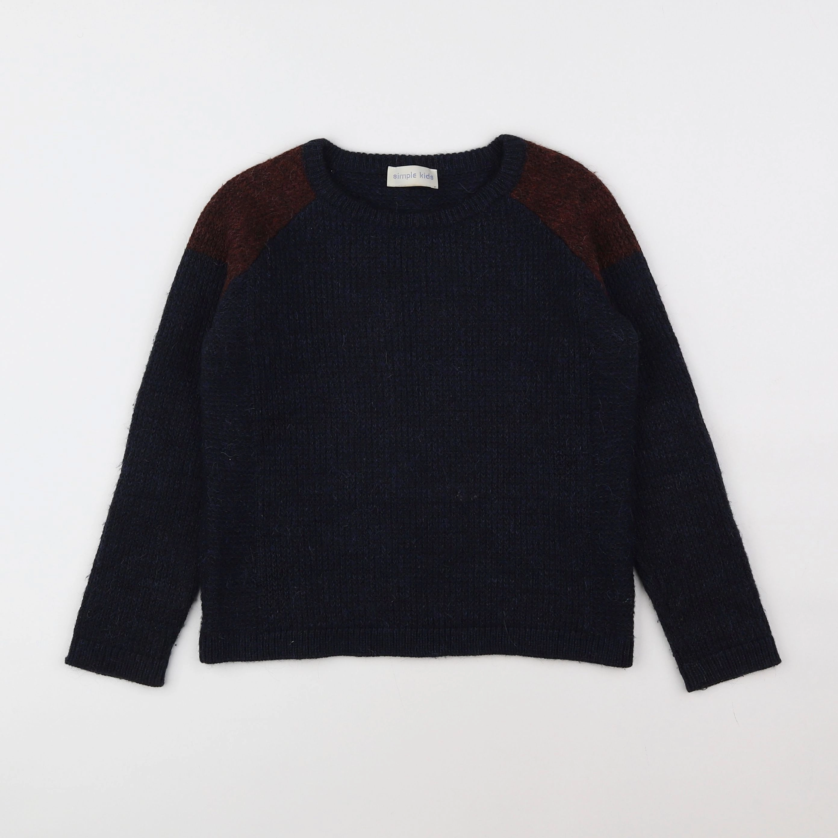 Simple Kids - pull bleu - 8 ans