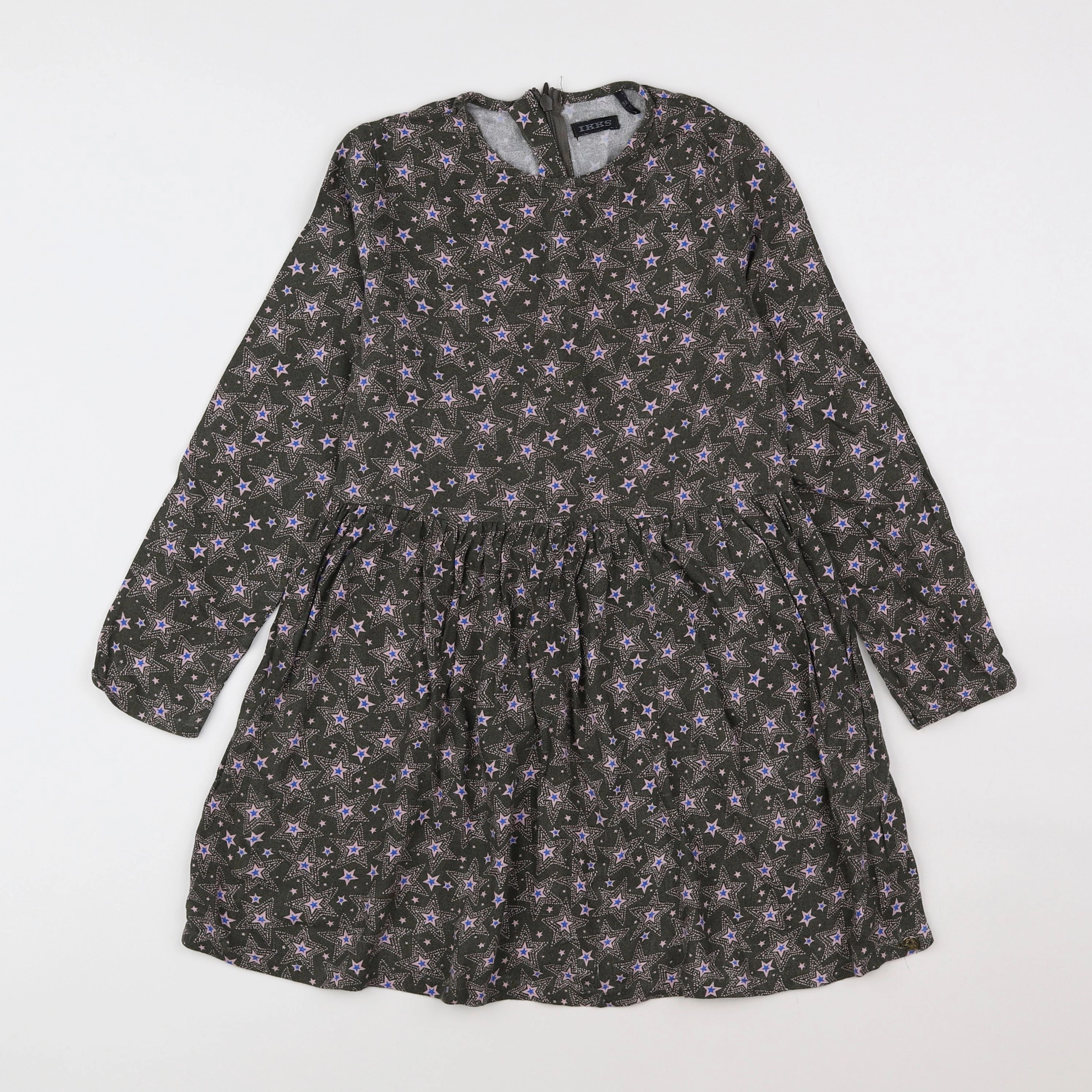 IKKS - robe vert - 8 ans