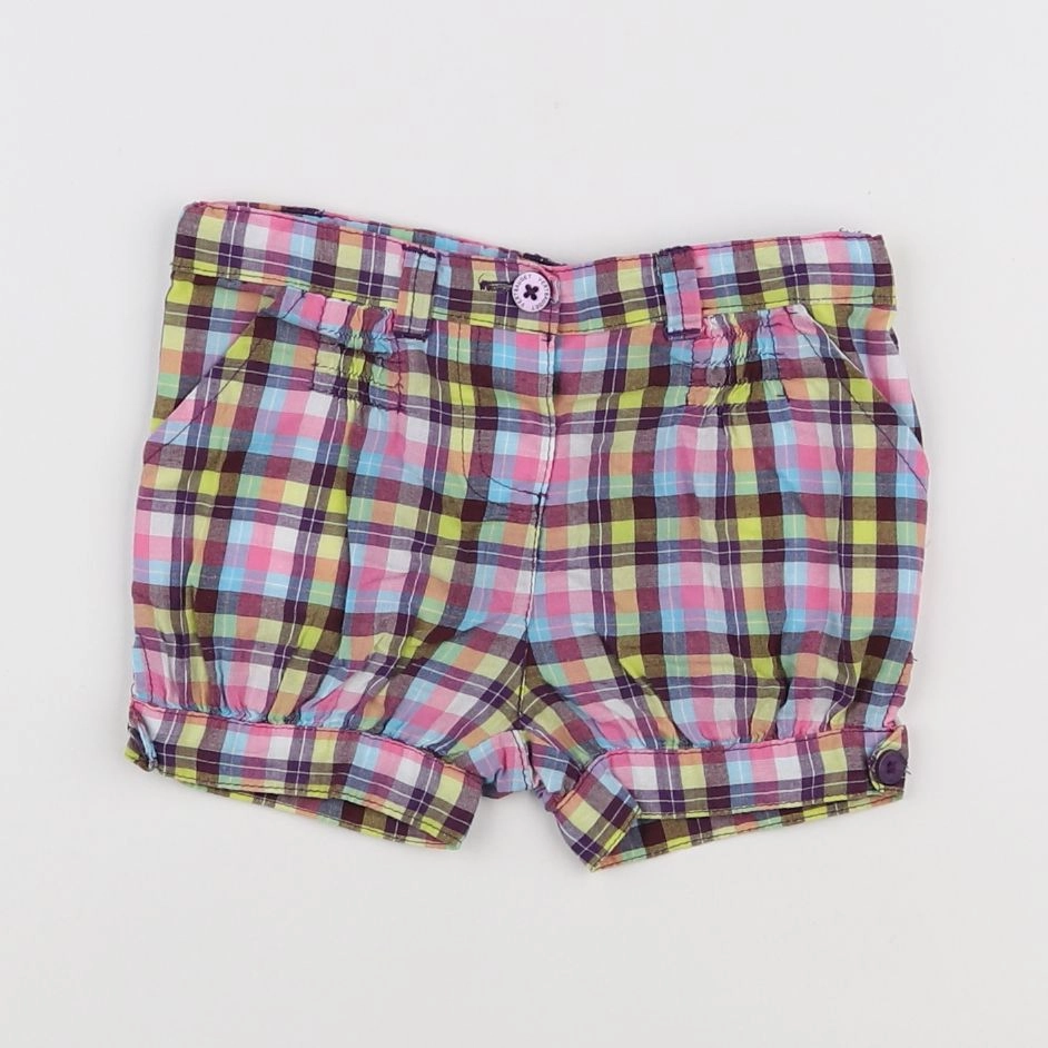 Vertbaudet - bloomer multicolore - 12 mois