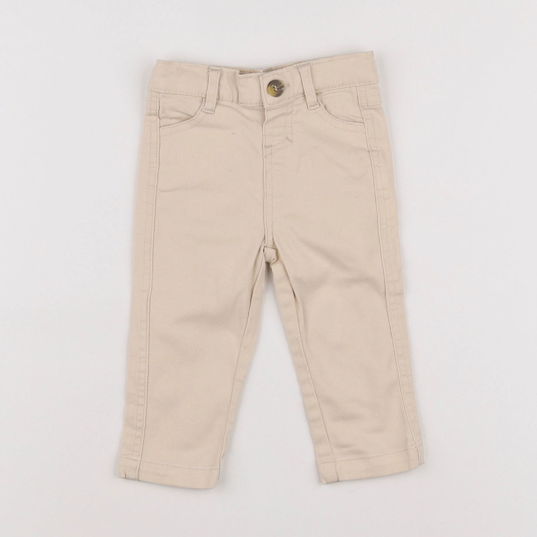 Gocco - pantalon beige - 3/6 mois