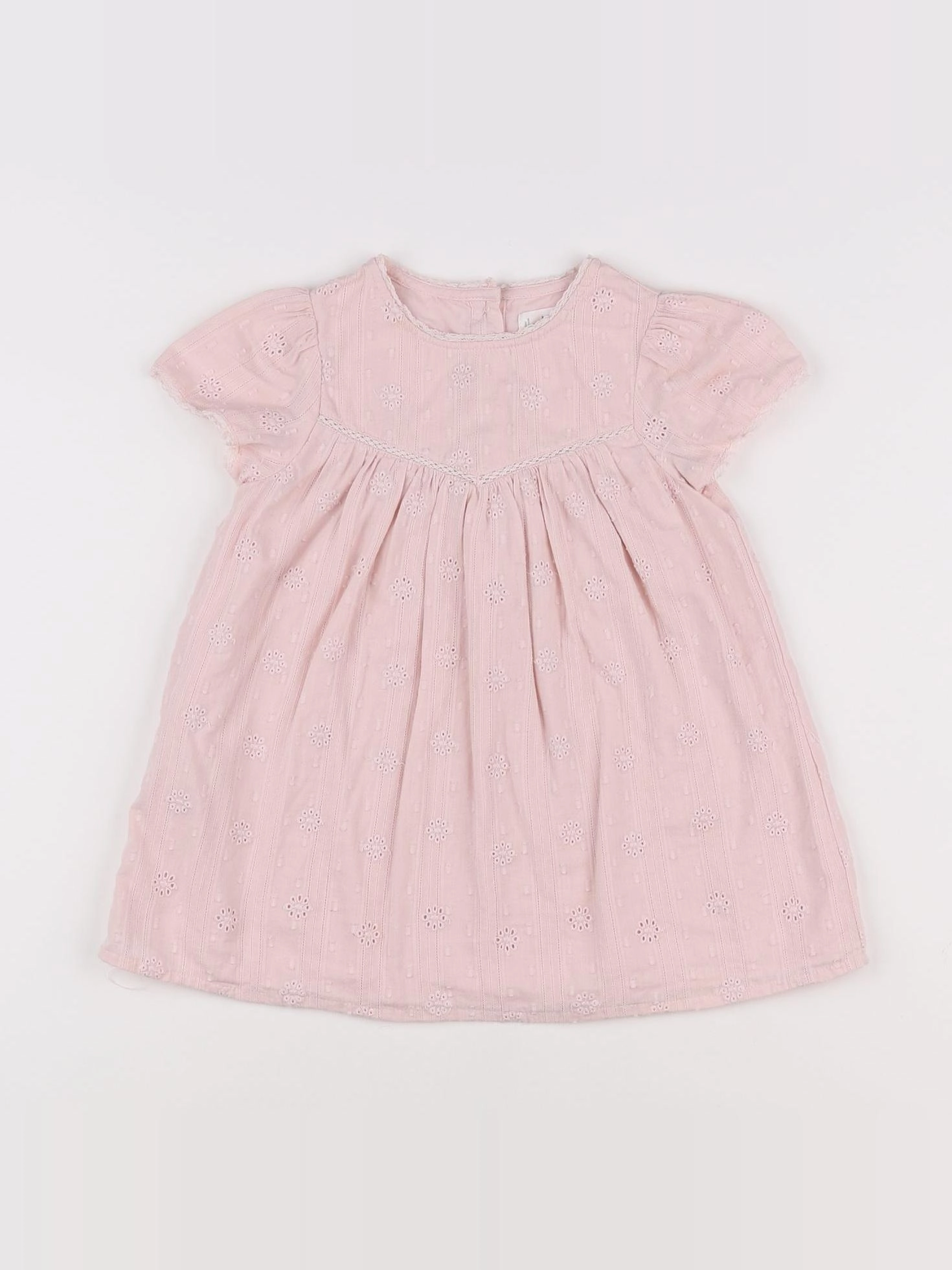 Mango - robe rose - 12/18 mois