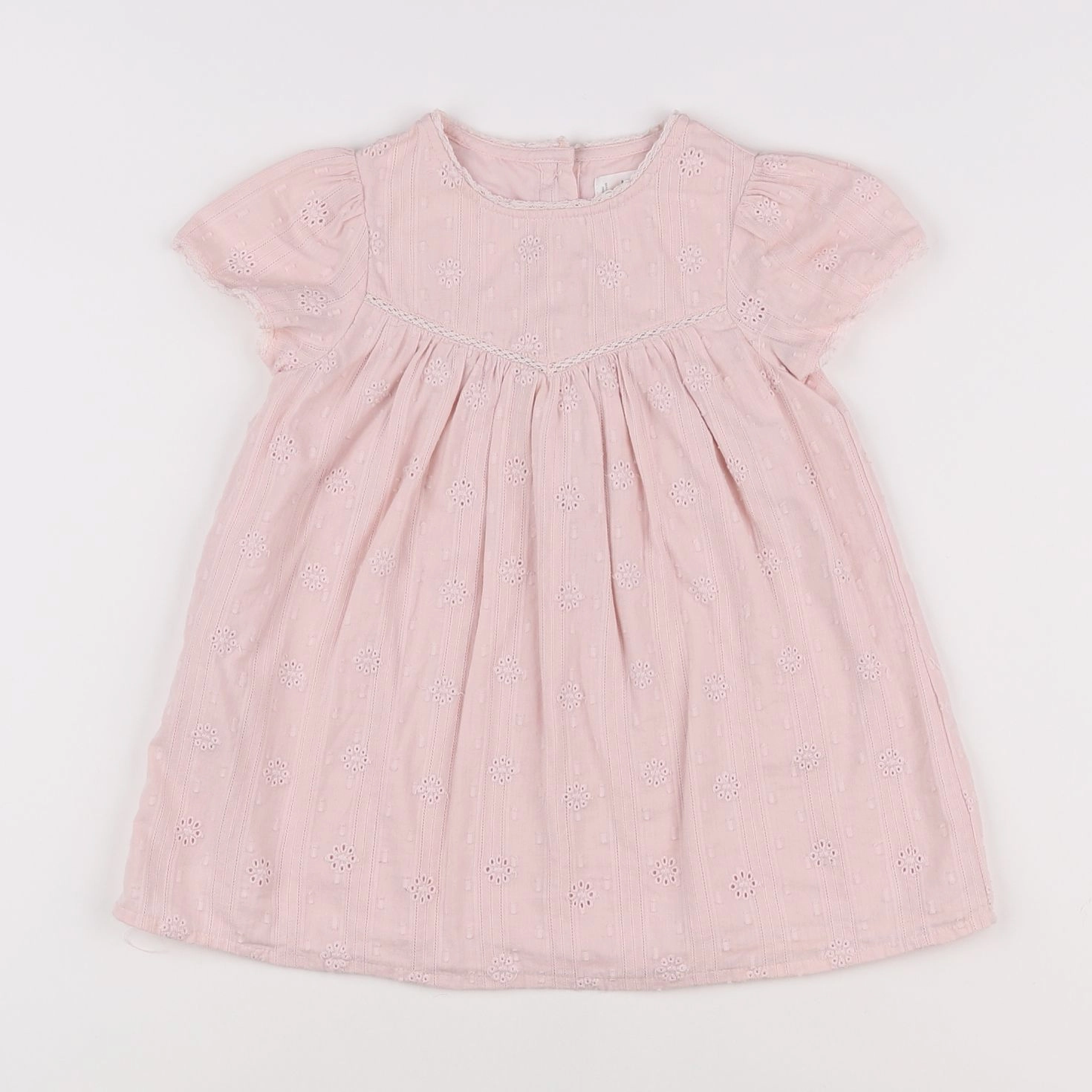 Mango - robe rose - 12/18 mois